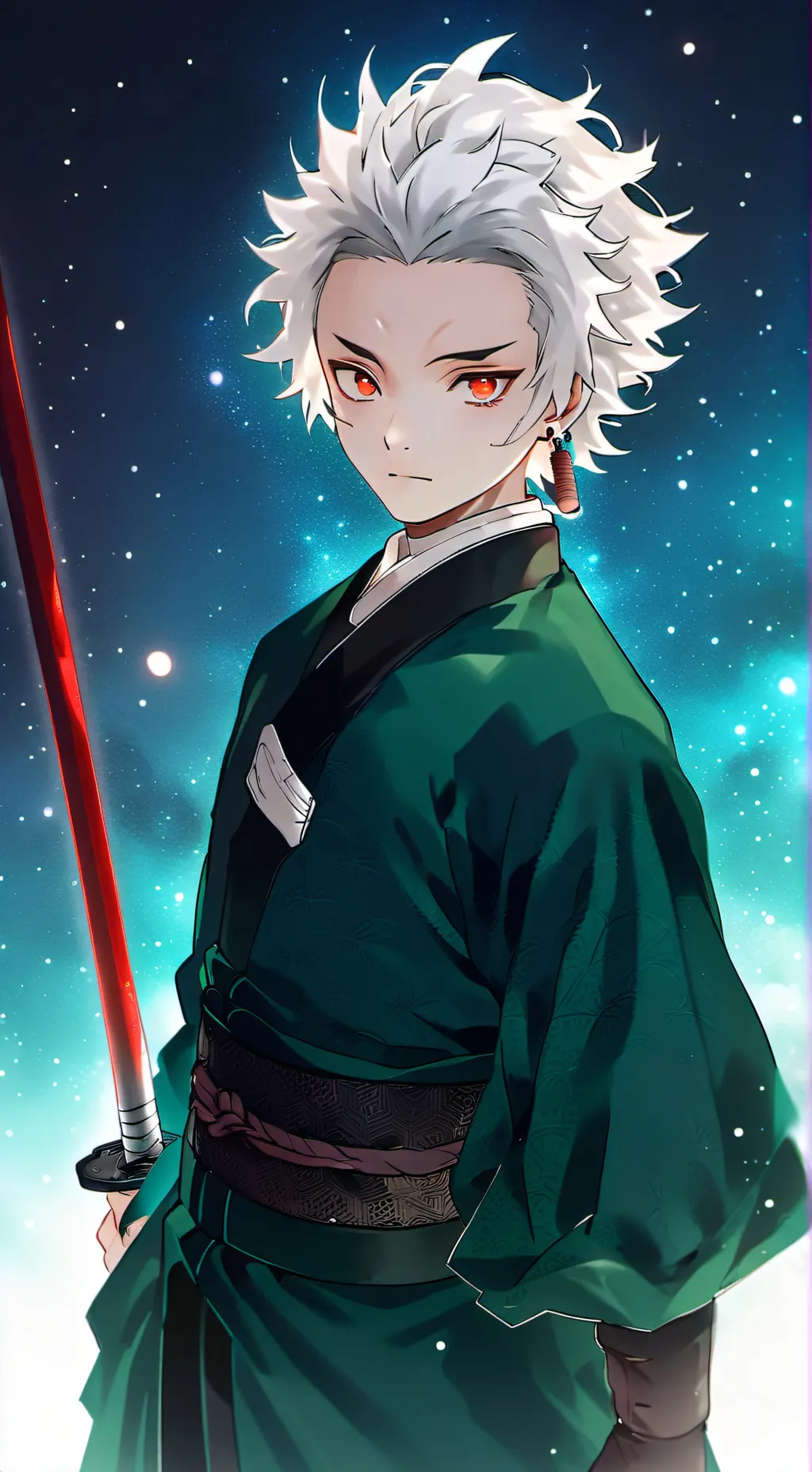 ai character: Sanemi Shinazugawa background