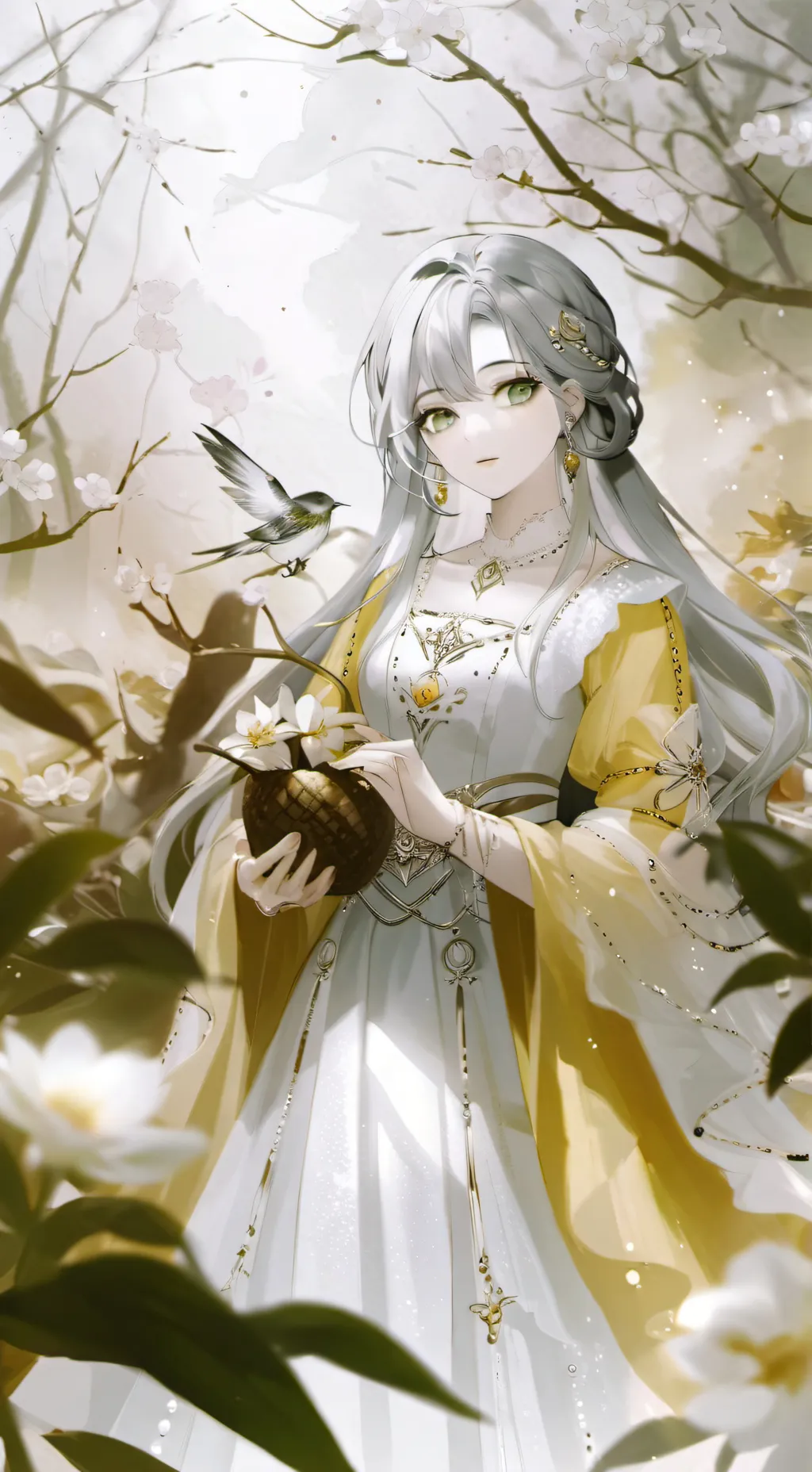 ai character: Вика background