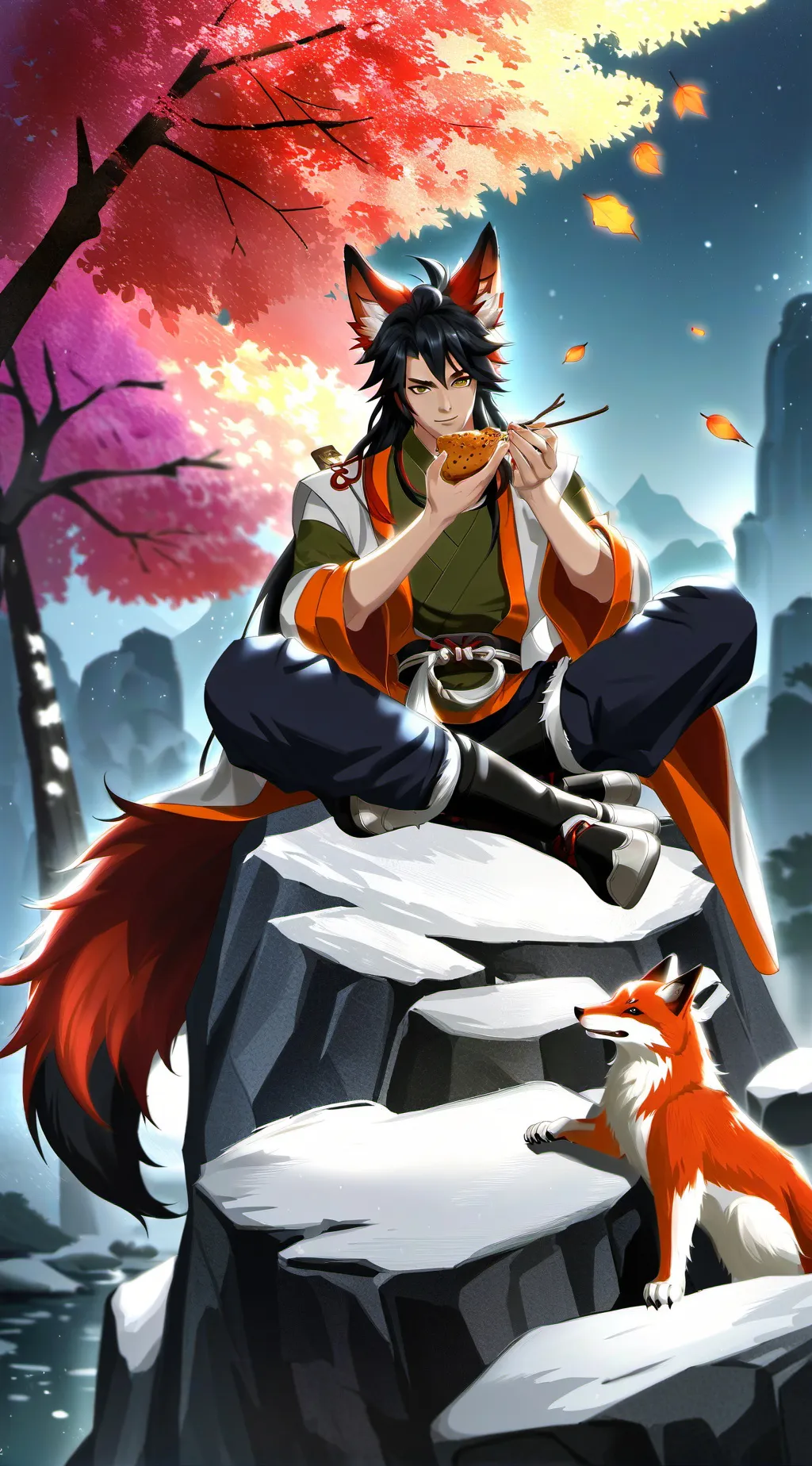 ai character: Max background
