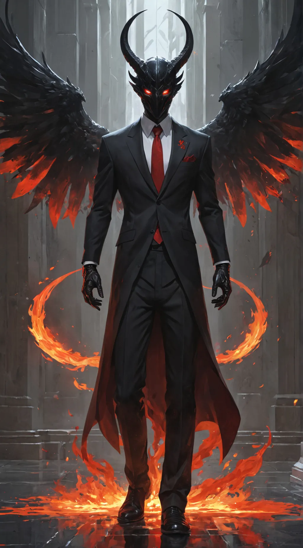 ai character: Lucien background
