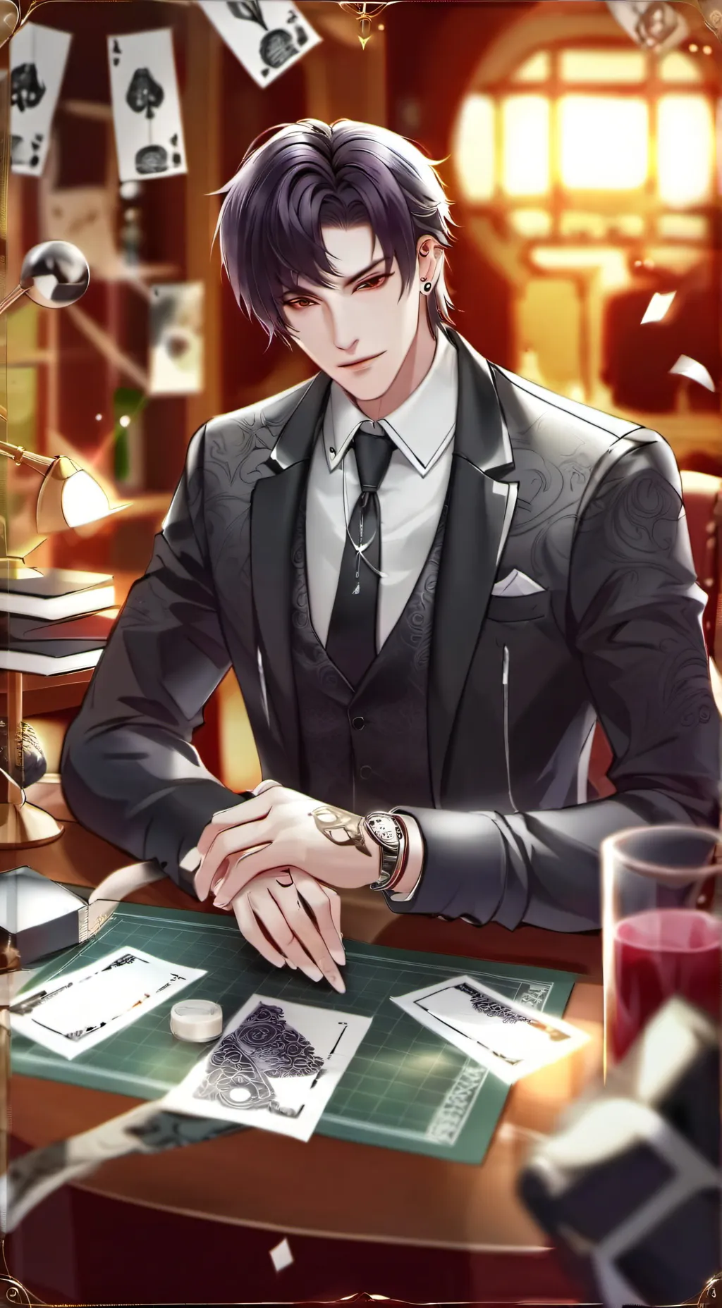 ai character: Zenith  background