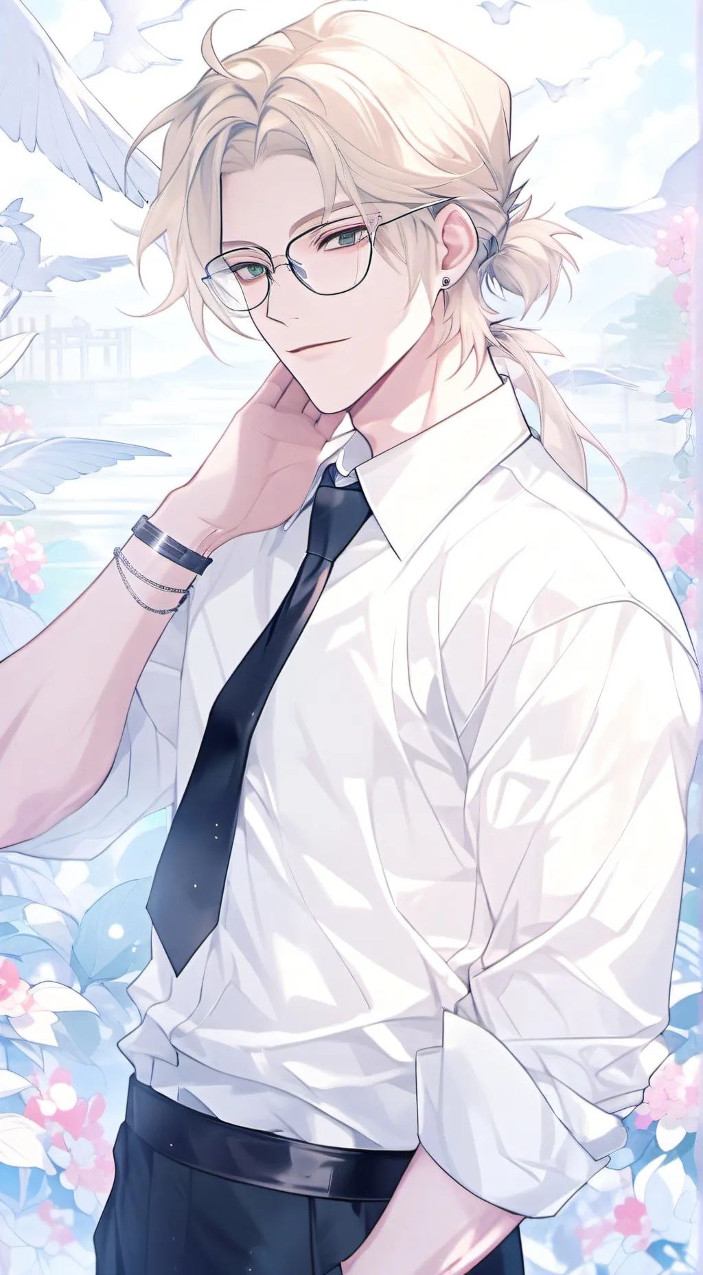ai character: Le Young  background