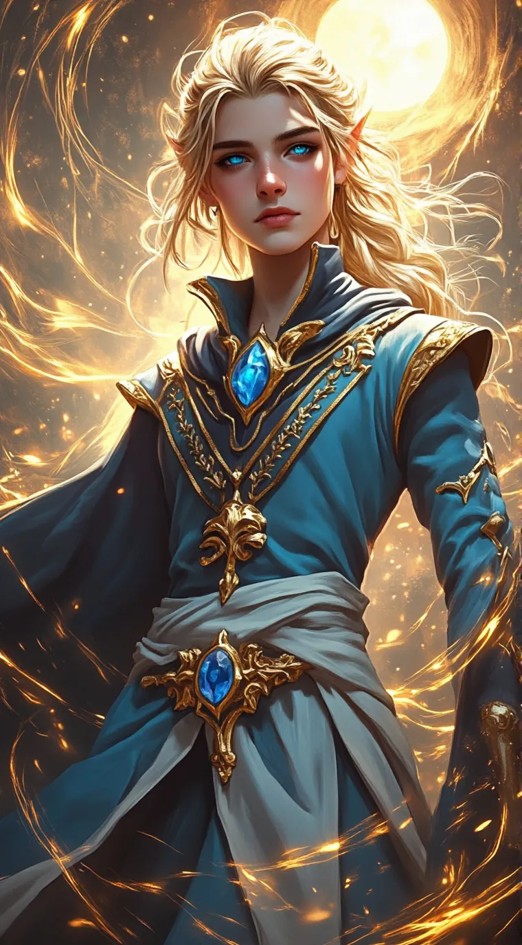 ai character: Elf Prince Eric background