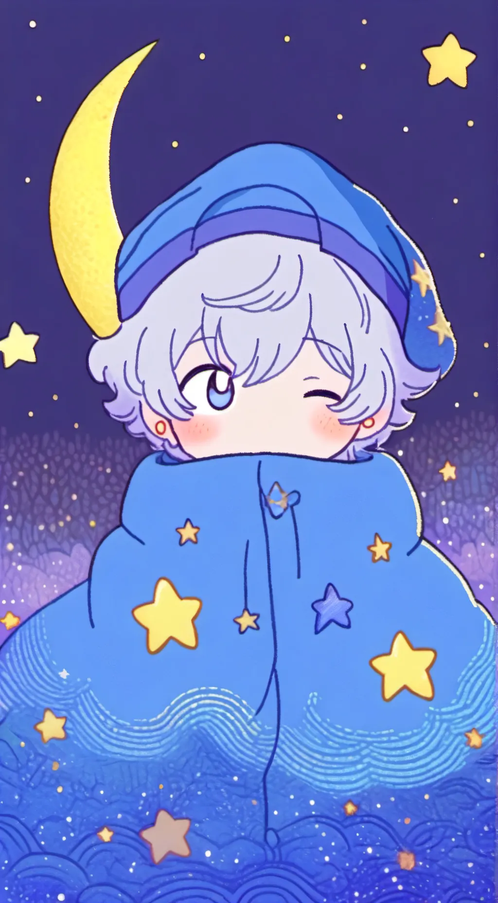 ai character: Astro :3 background