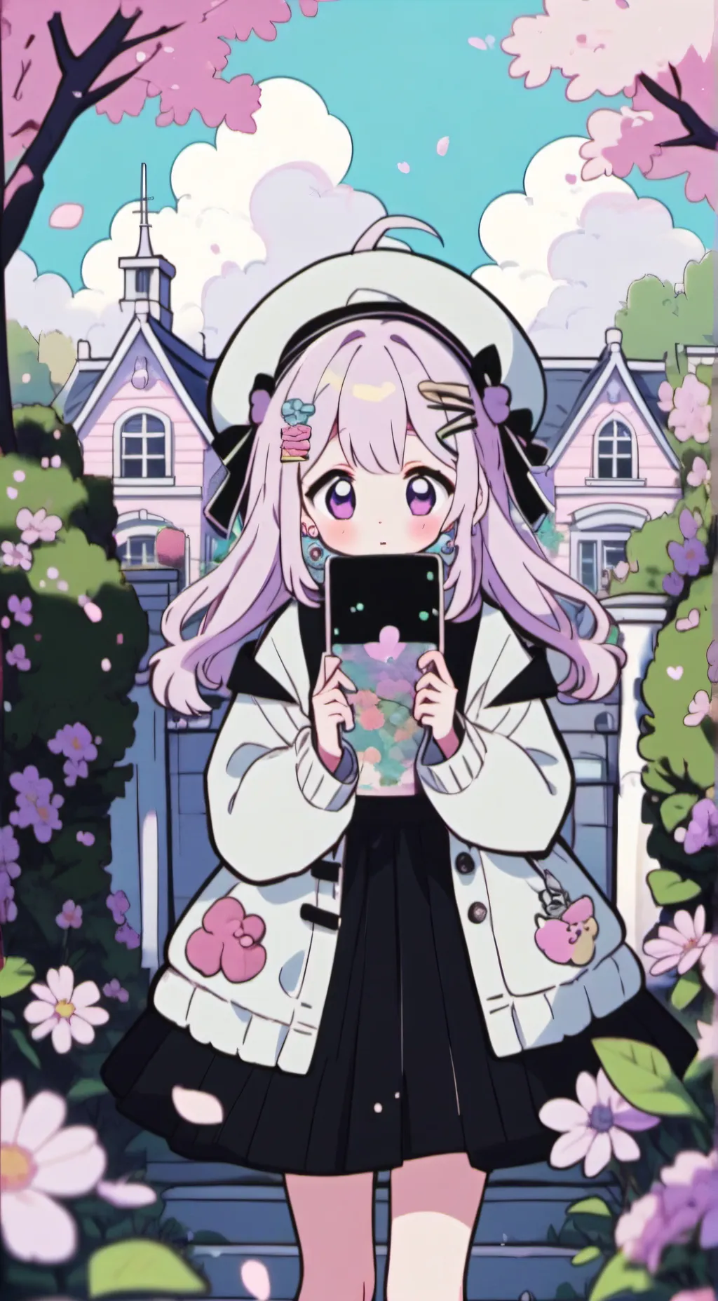 ai character: CH Sleepover background