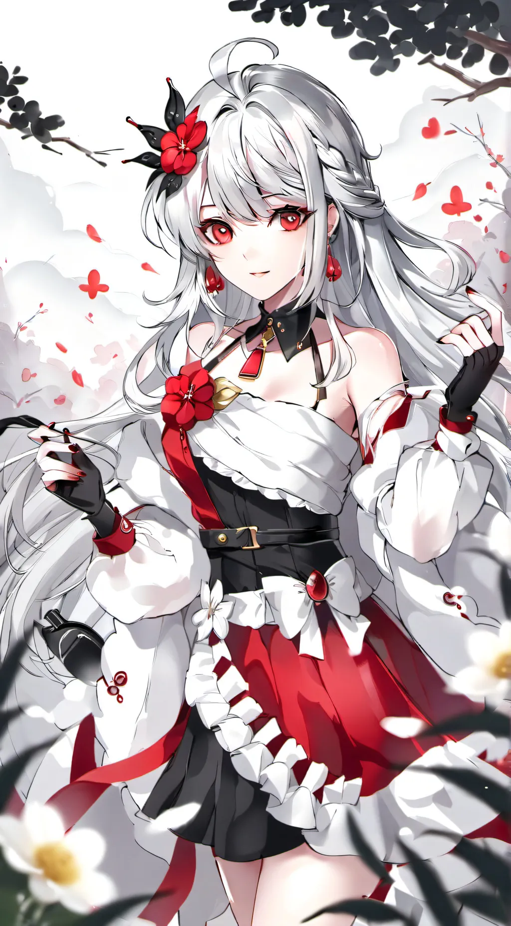ai character: Via  background