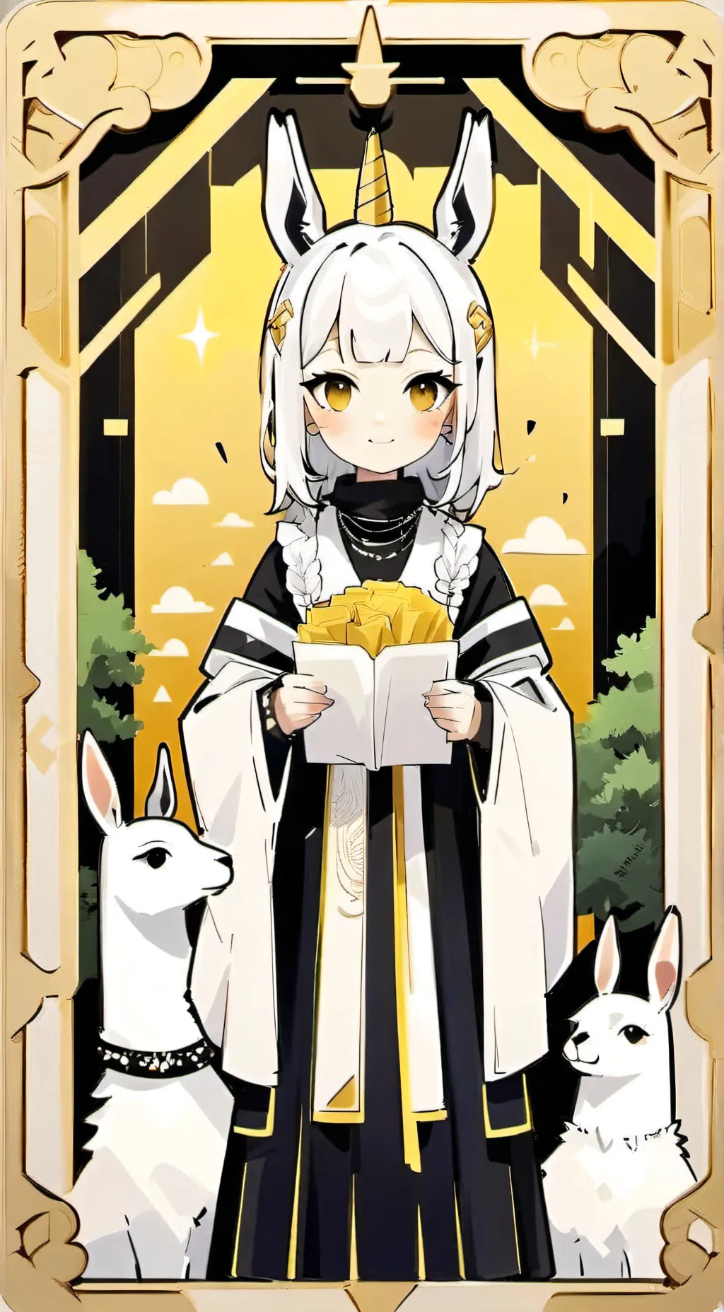 ai character: Awnro background
