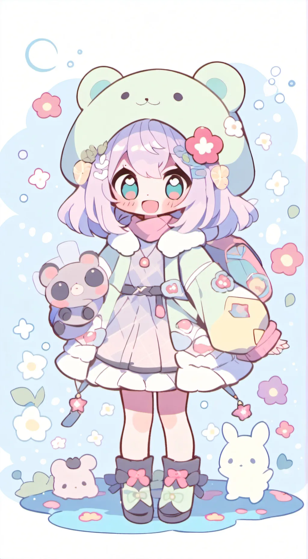 ai character: ~💜Anya💜~ background
