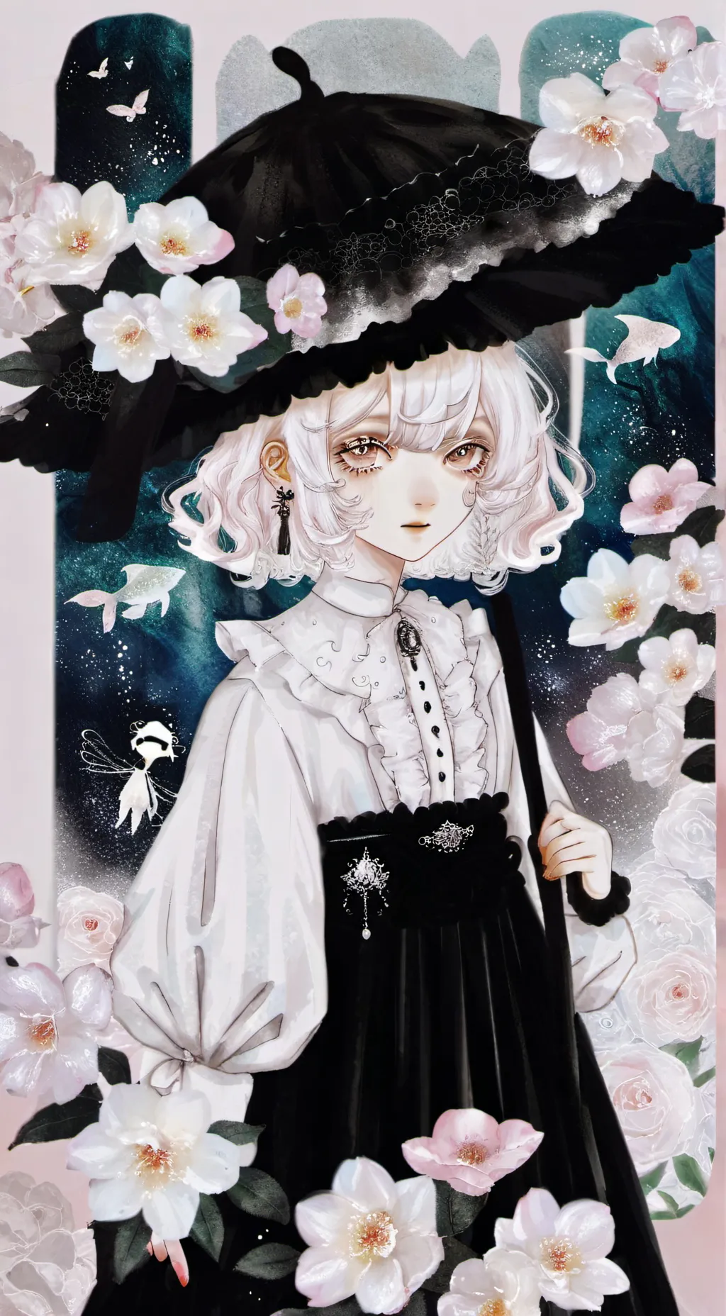 ai character: Top  background