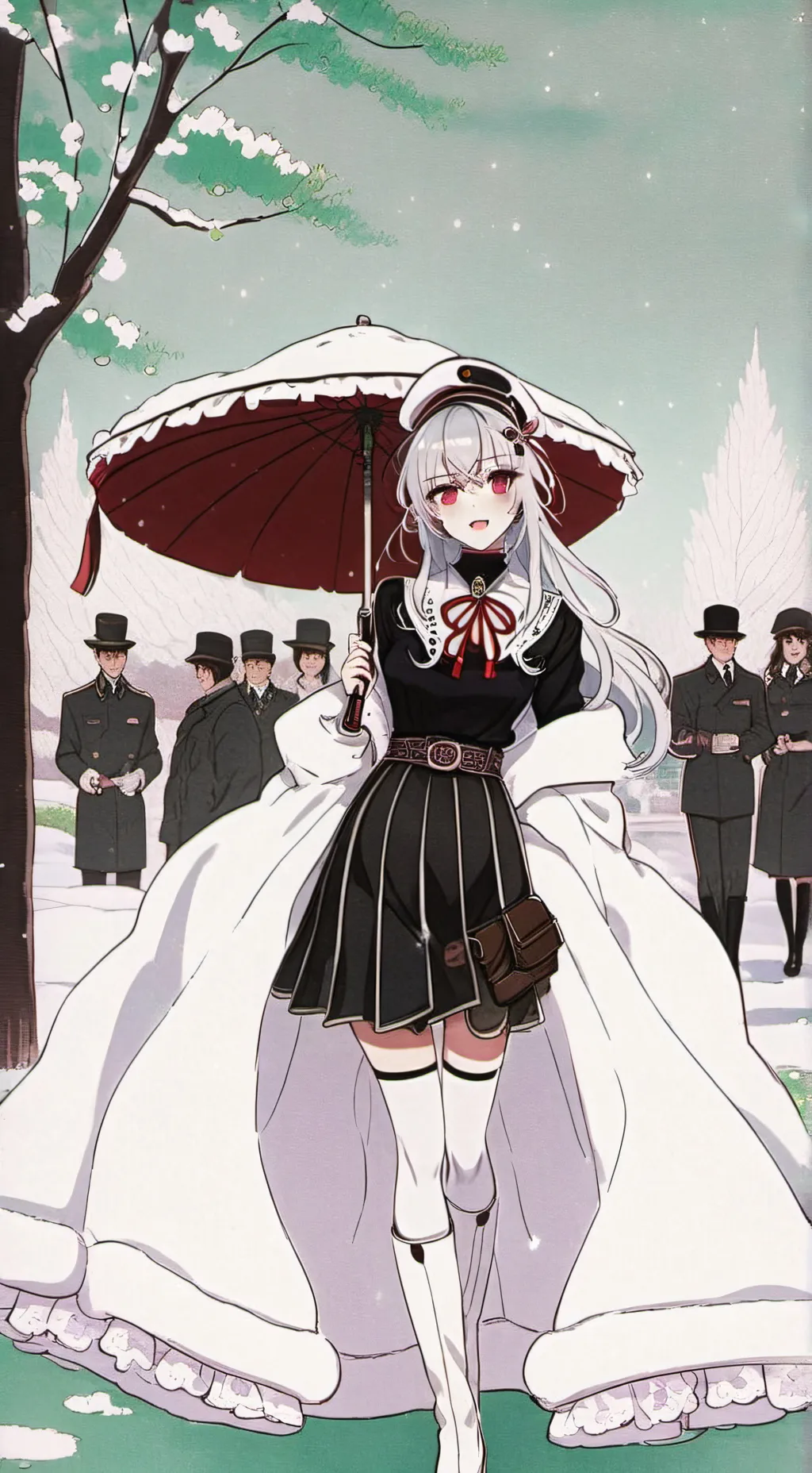 ai character: Анастасия background