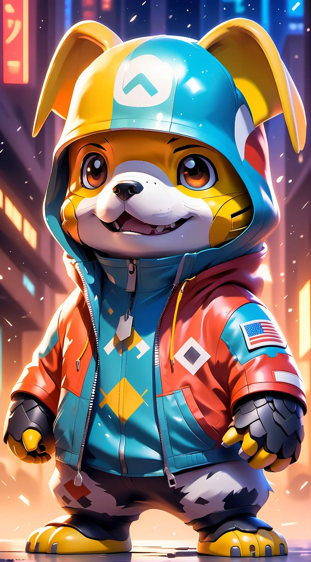 ai character: Garam mararam  background