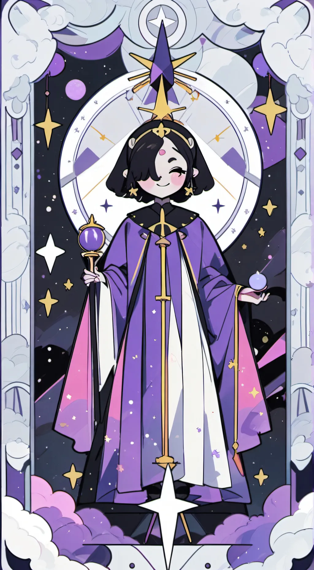 ai character: rileyvr 💜😈! background