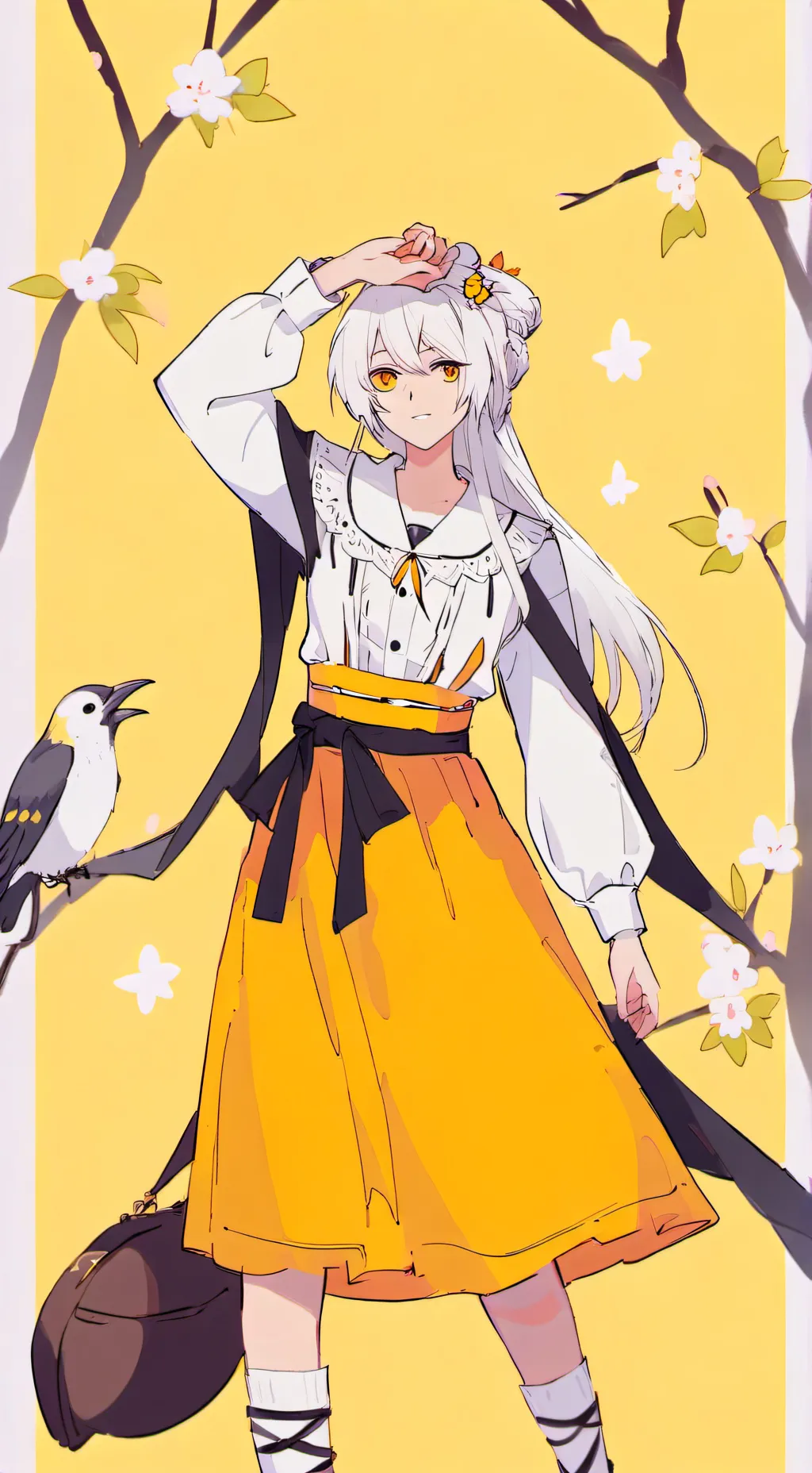 ai character: glorbo frutodrilo background
