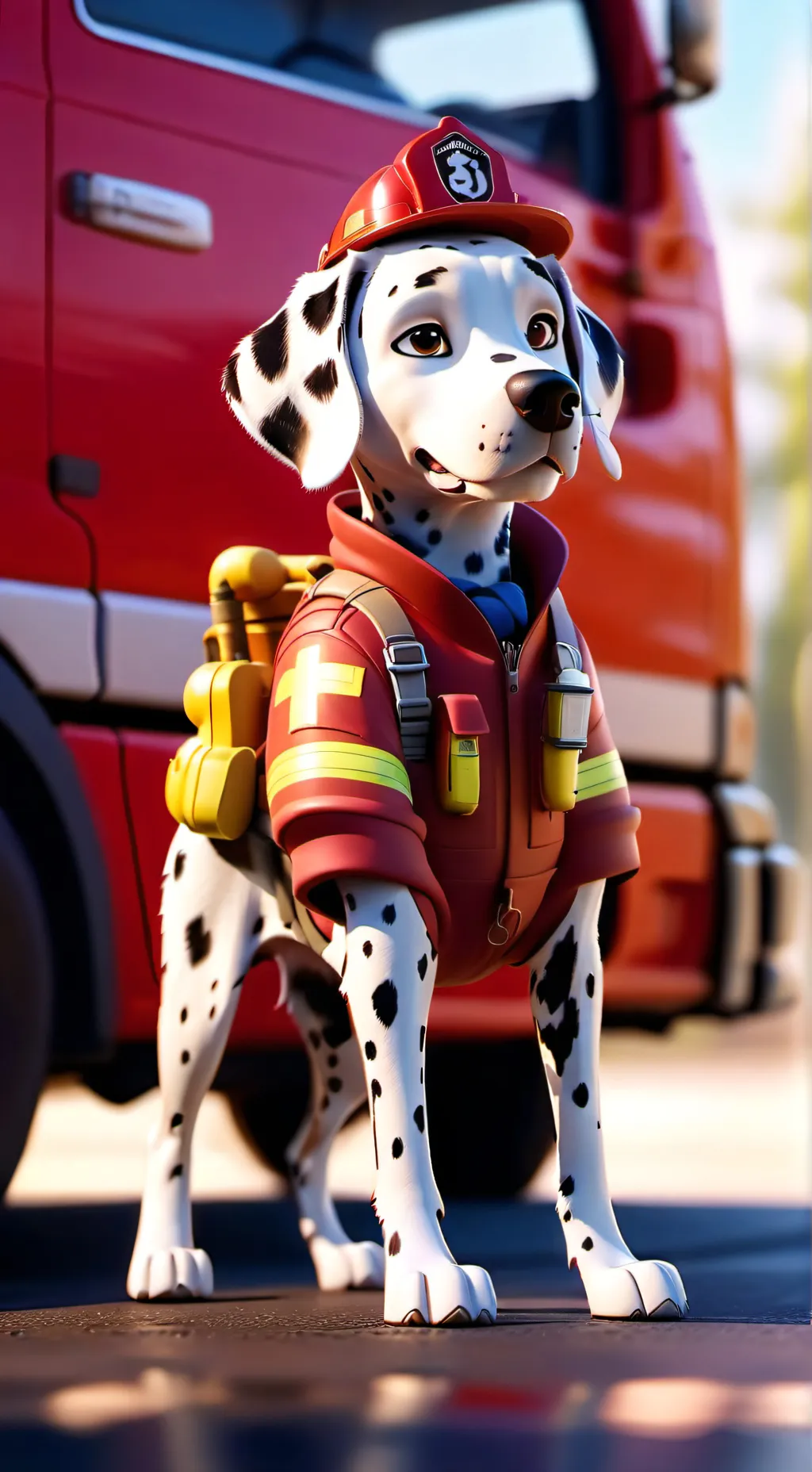 ai character: Marshall background