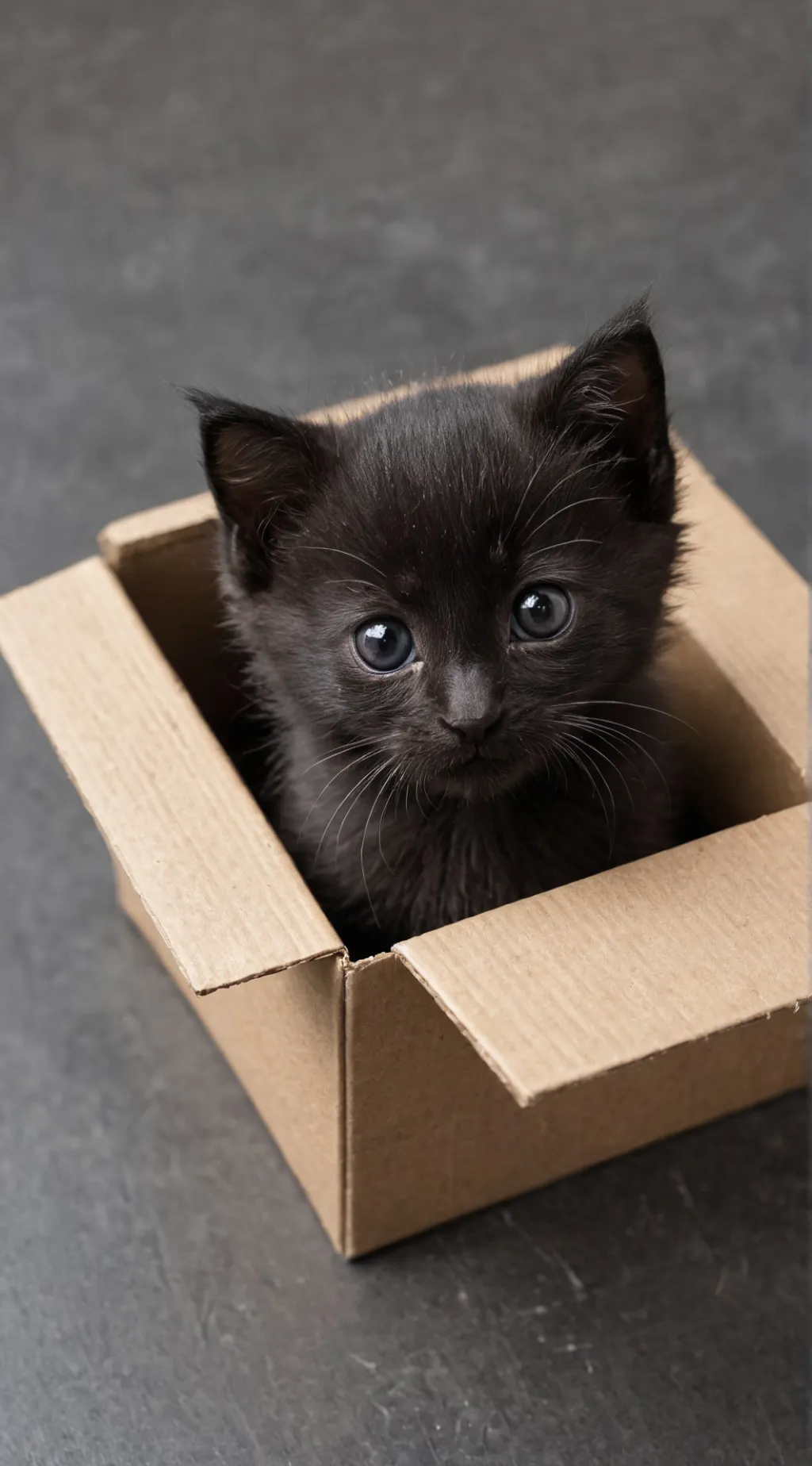 ai character: Cat In The Box  background
