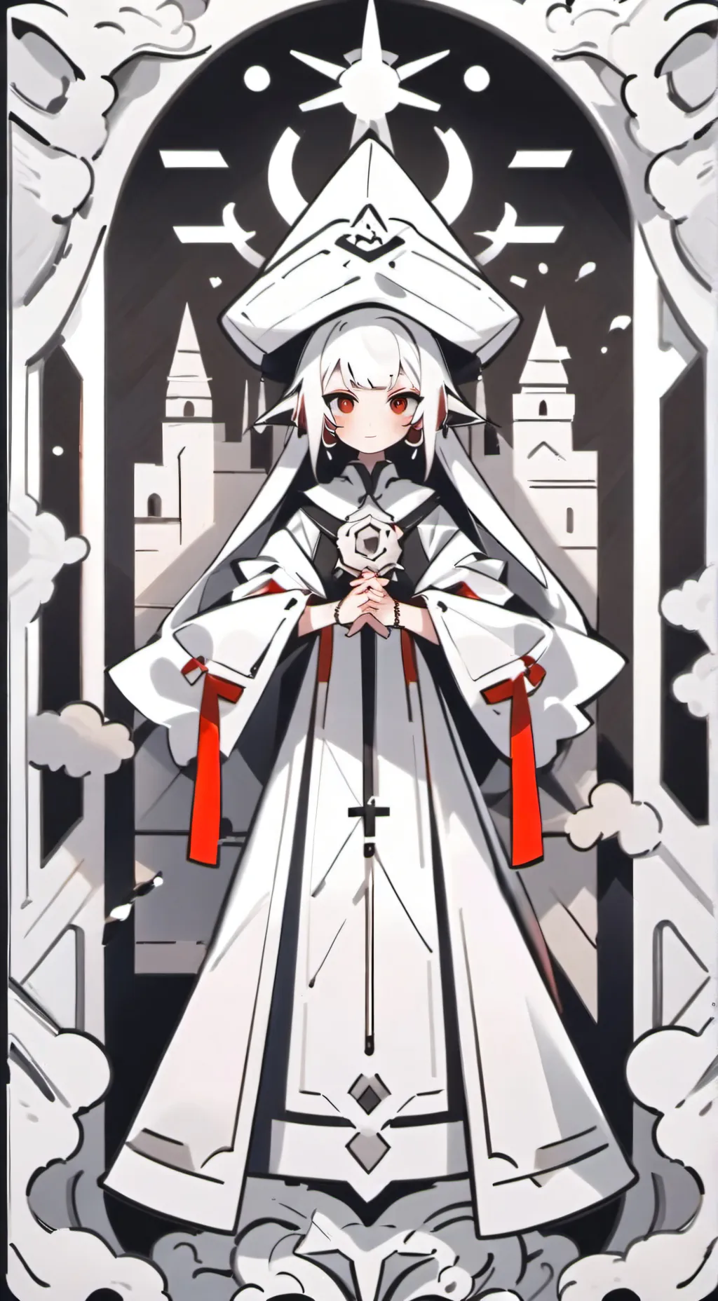 ai character: dandy and astro background