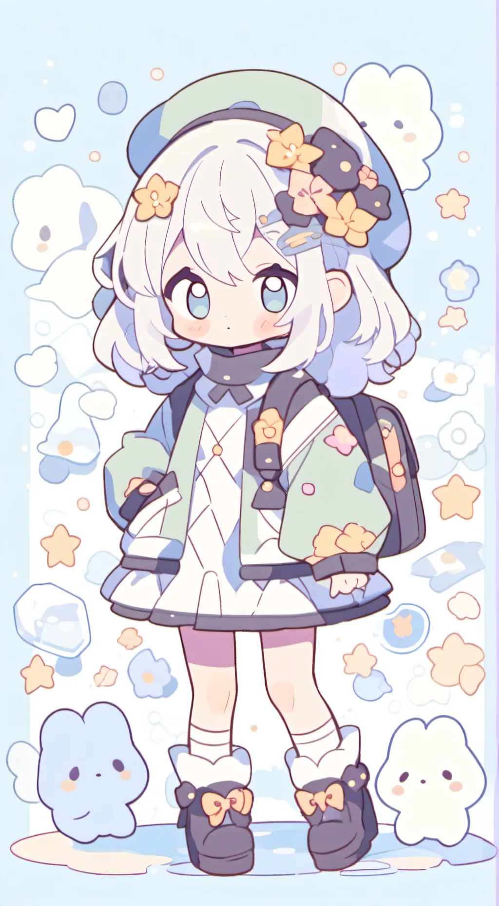 ai character: yo soy kenia background