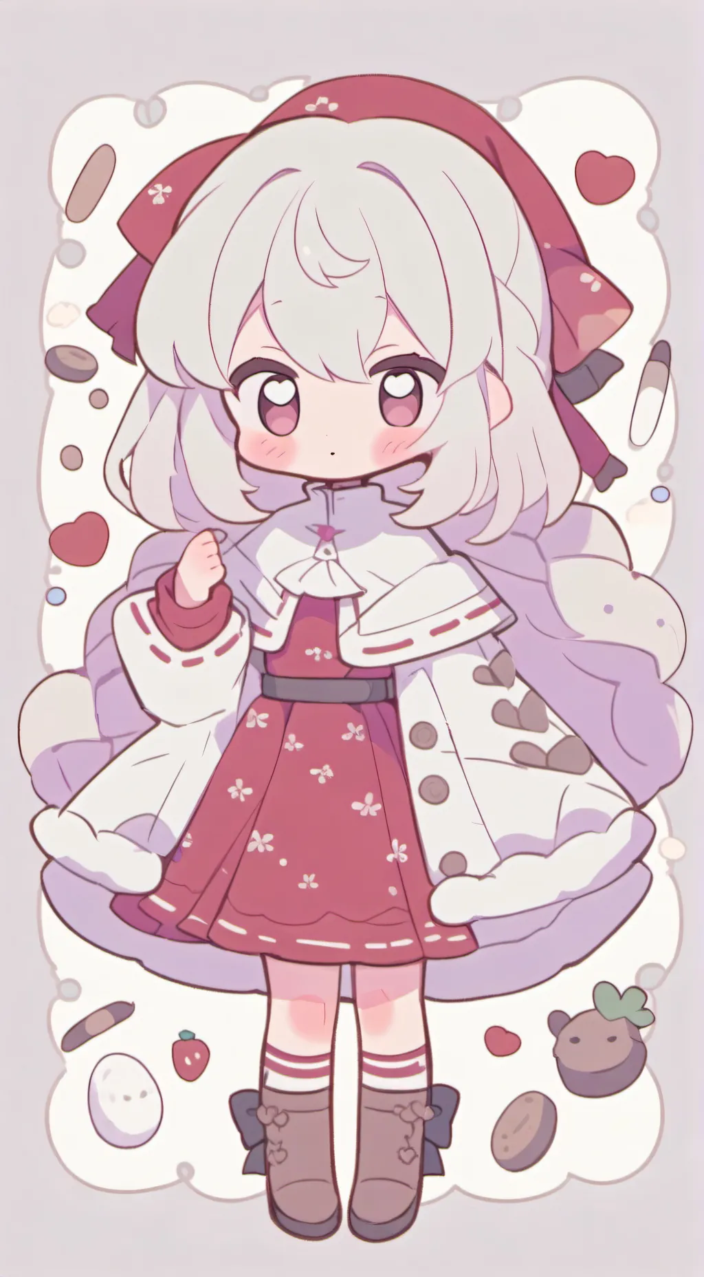 ai character: ~❤Ginger🌰~ background