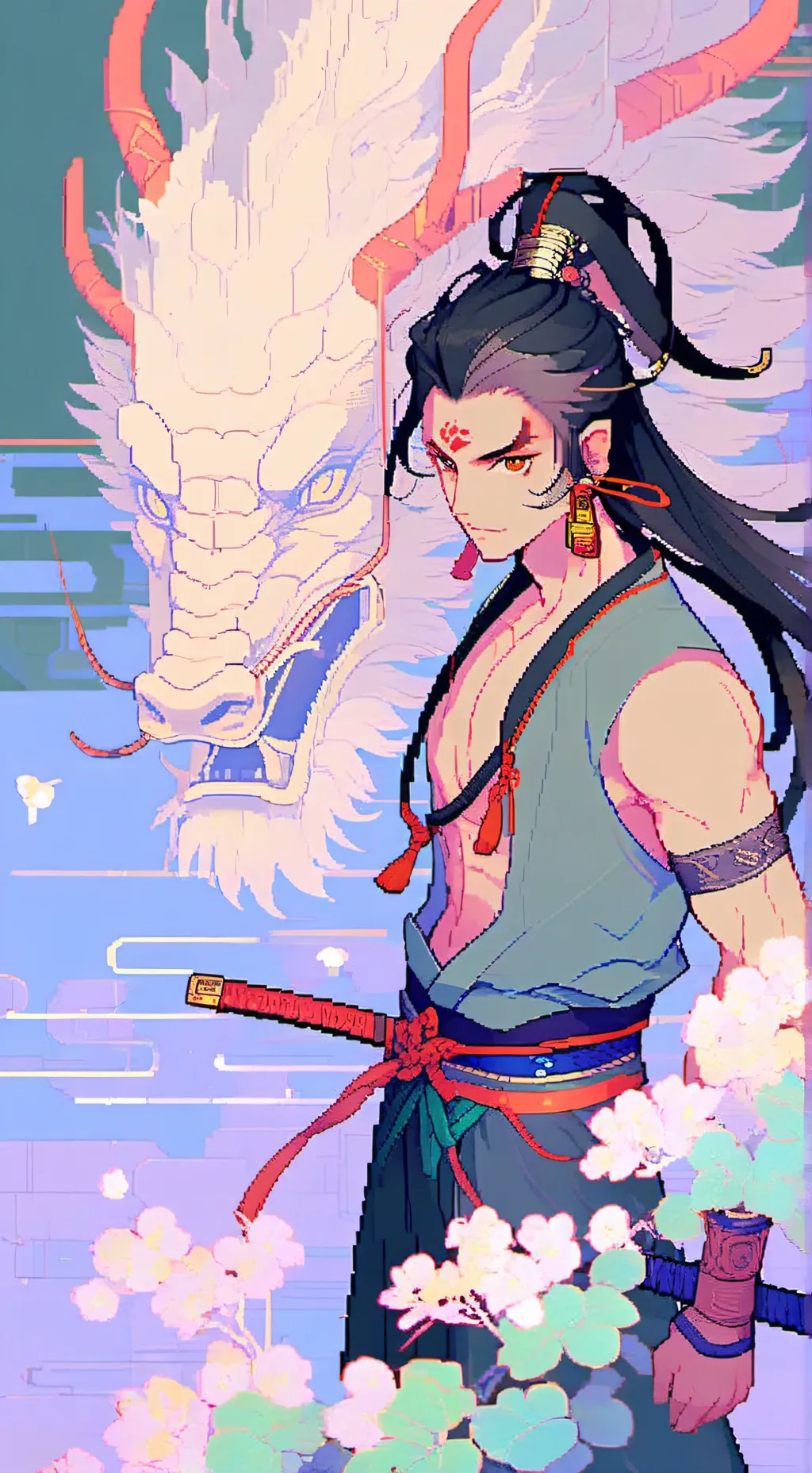 ai character: Nezha  background