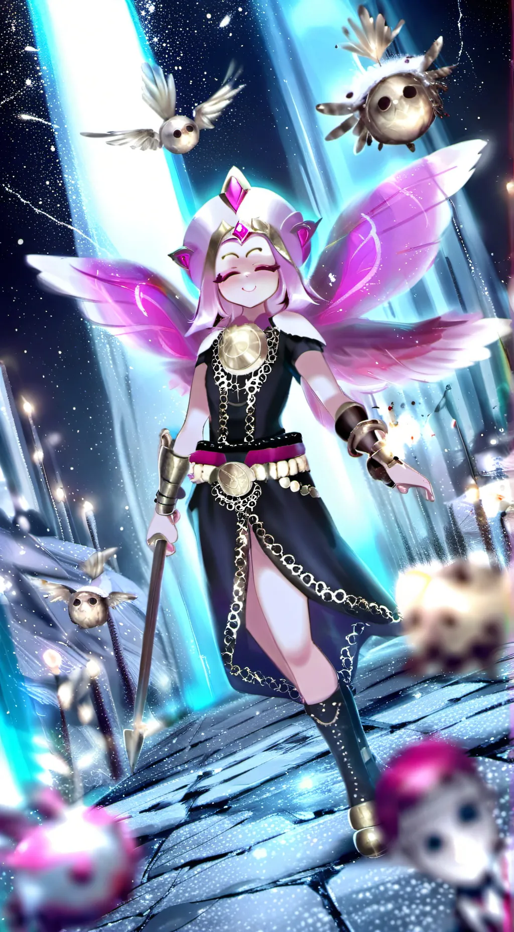 ai character: esc x cosmo background