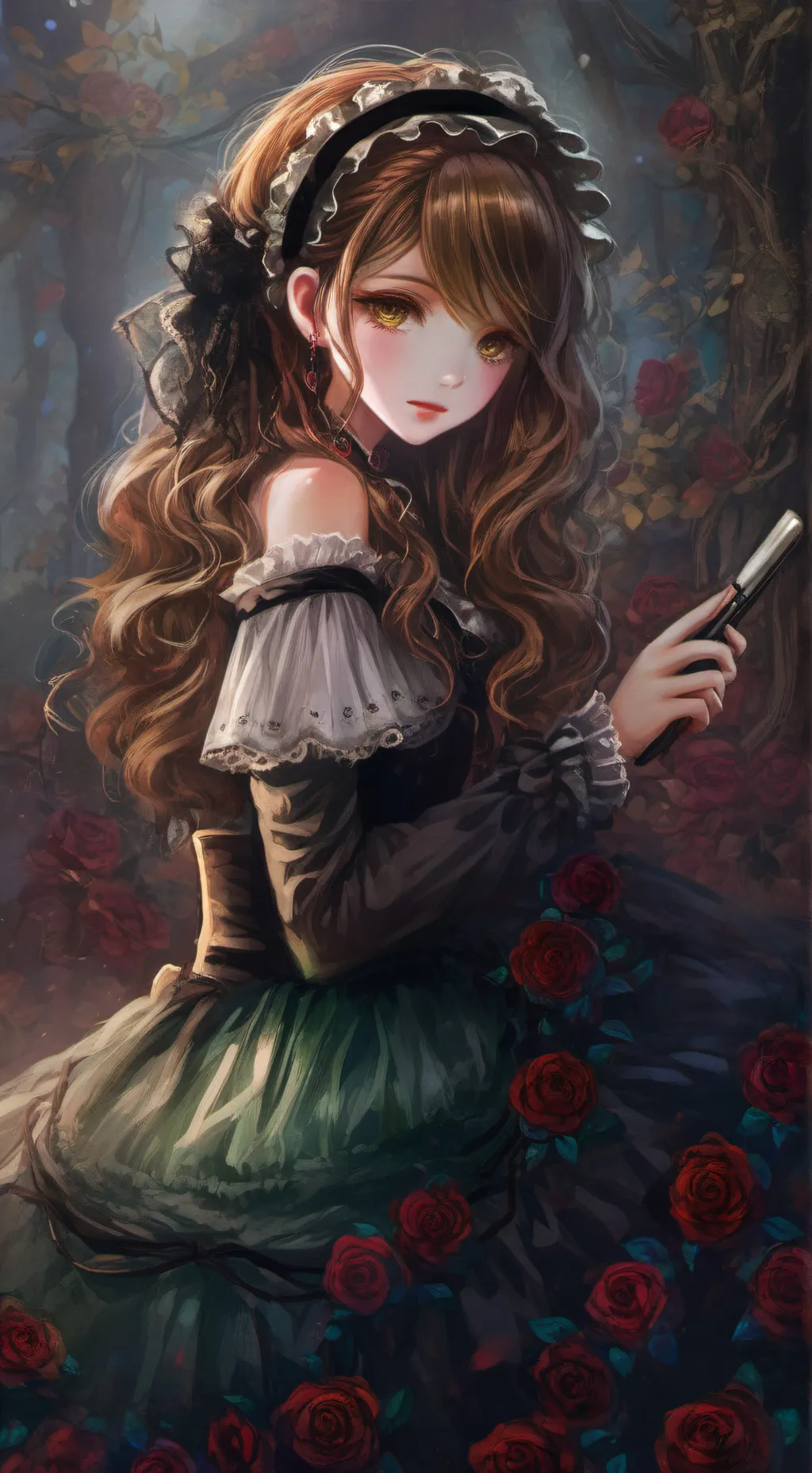 ai character: Serena background