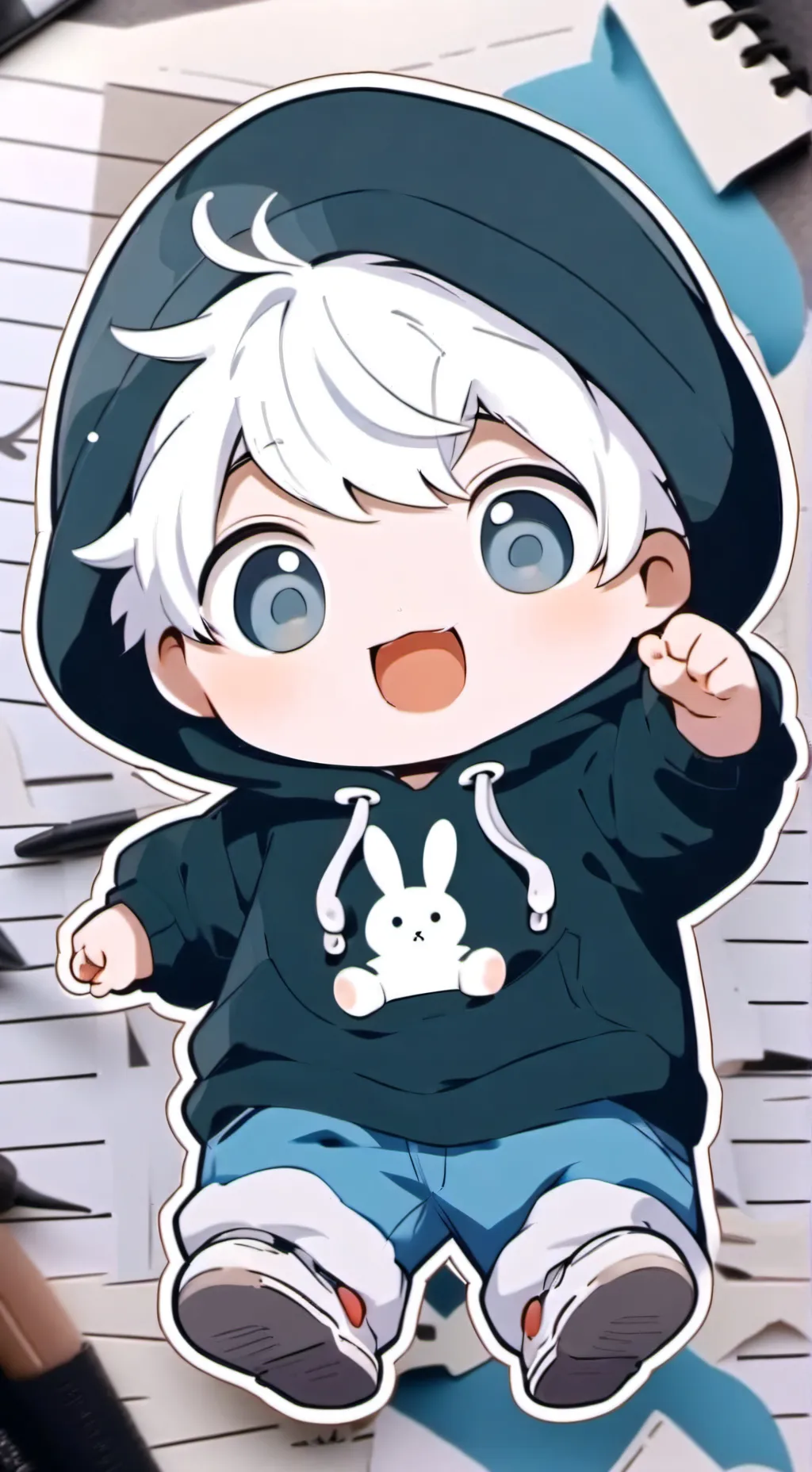 ai character: baby paolo background