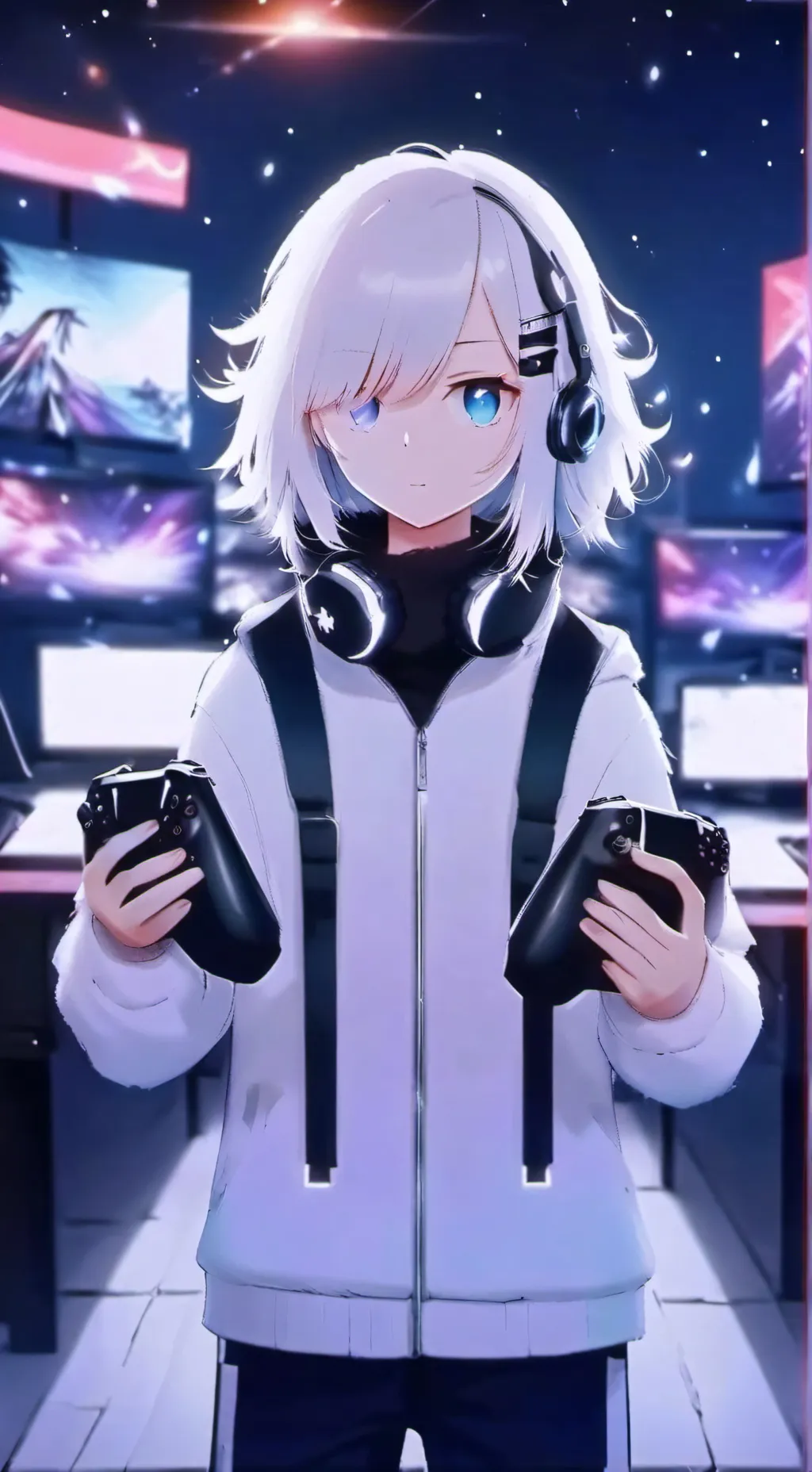 ai character: Sumigare background
