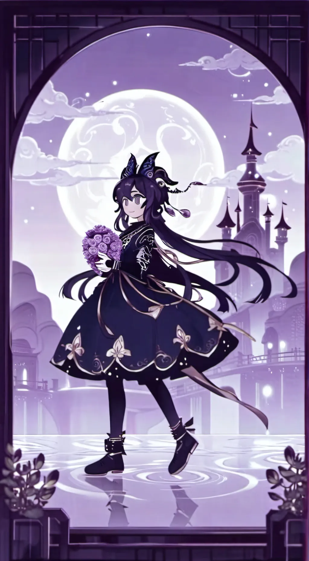 ai character: tessa drone au background