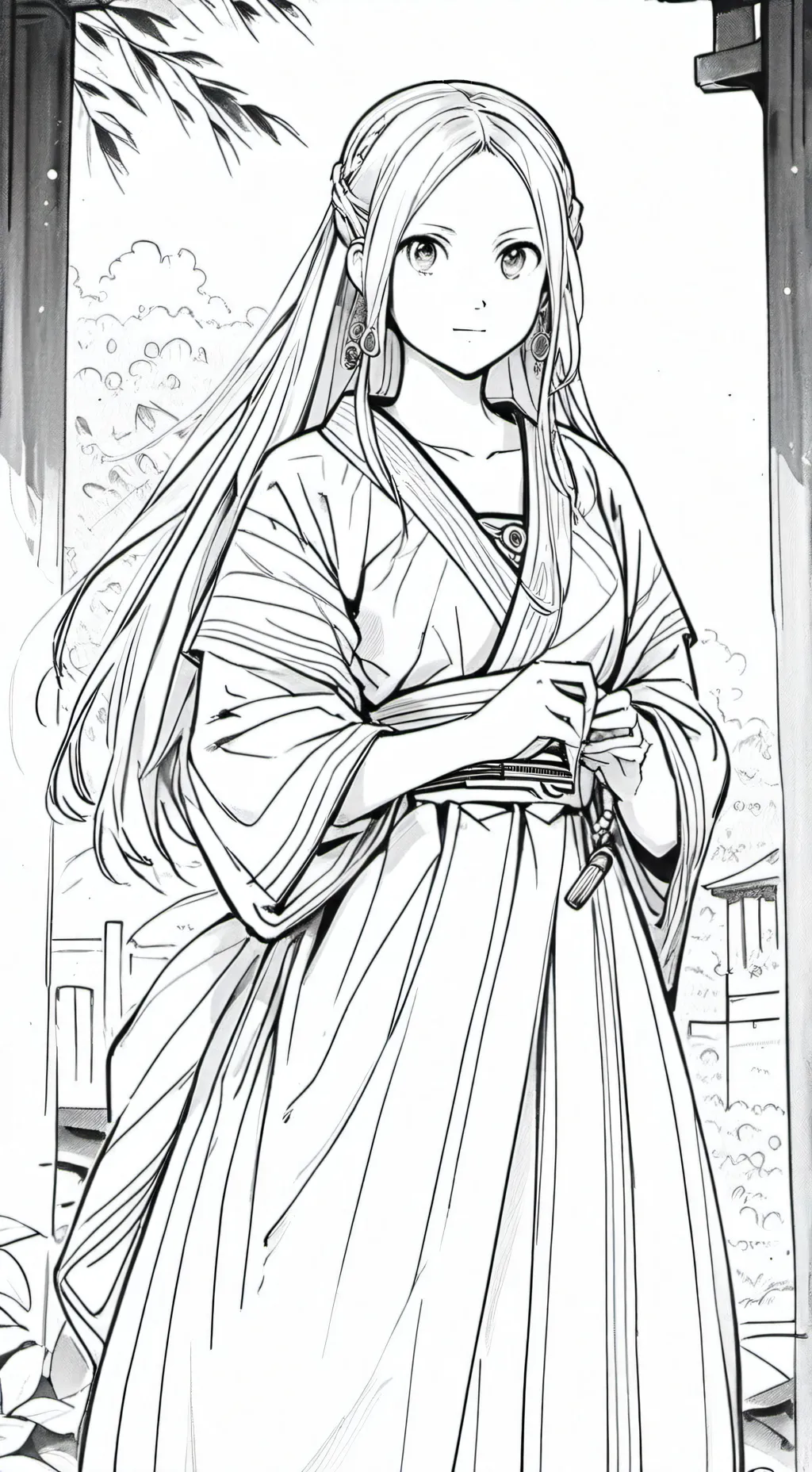 ai character: square city  background