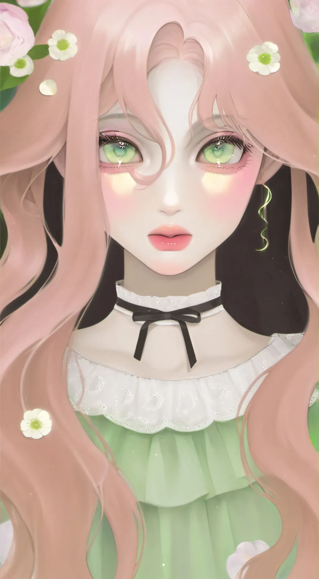 ai character: Kny🌸🎀 background