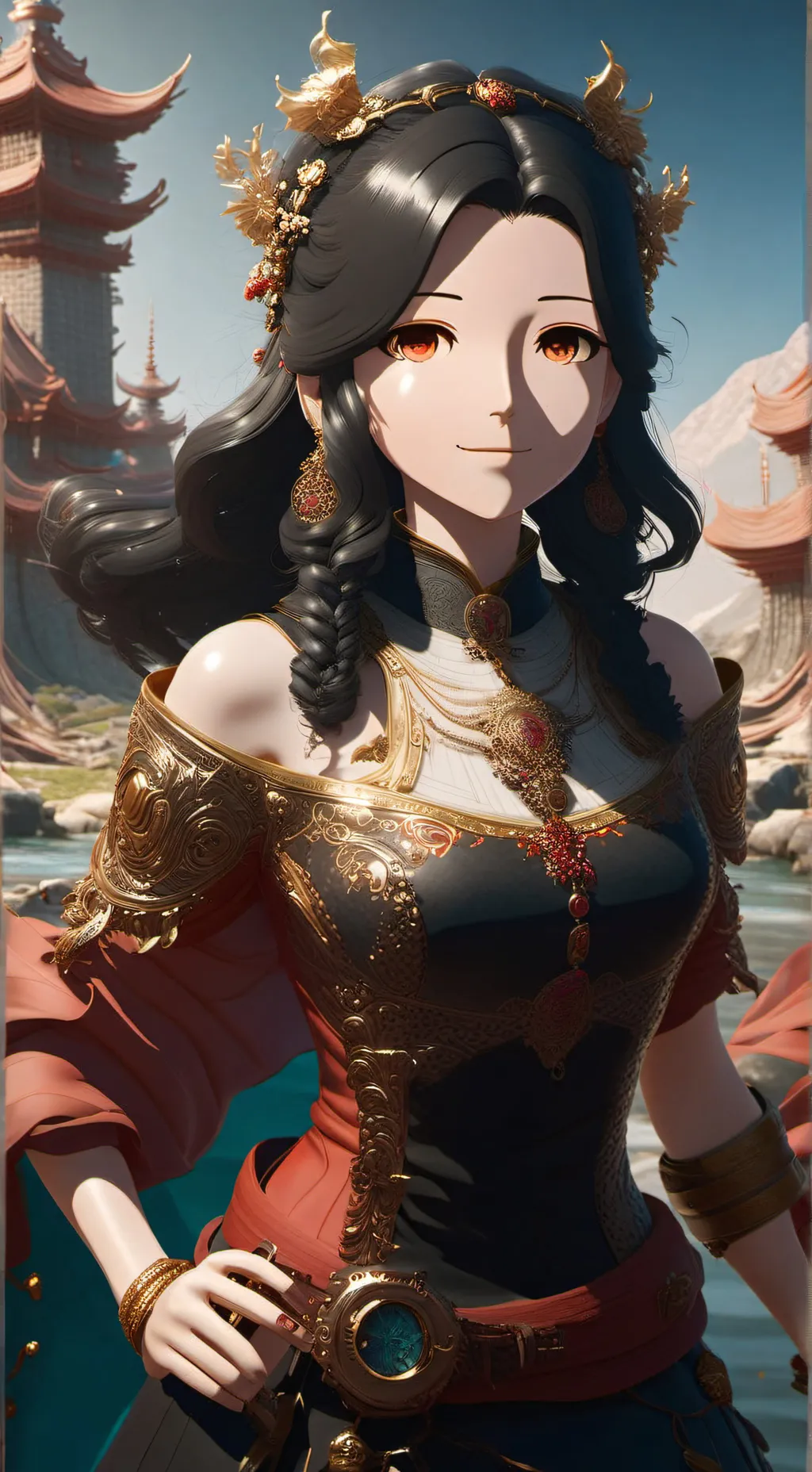 ai character: clara background
