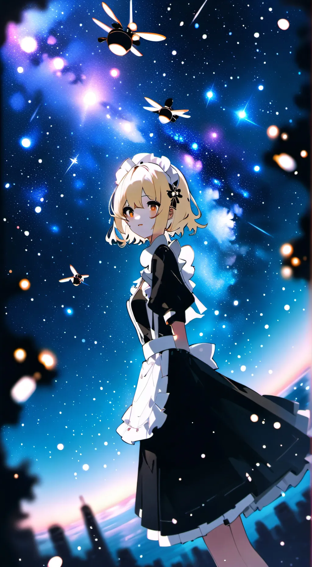 ai character: darkXwolf17  background