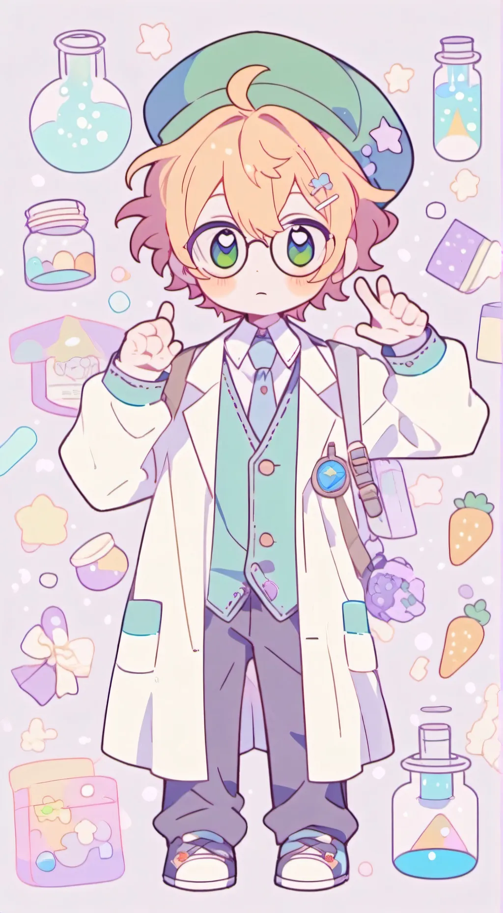 ai character: Ian and Jeremy background