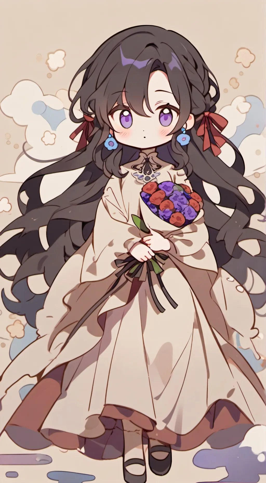 ai character: yuniki  background