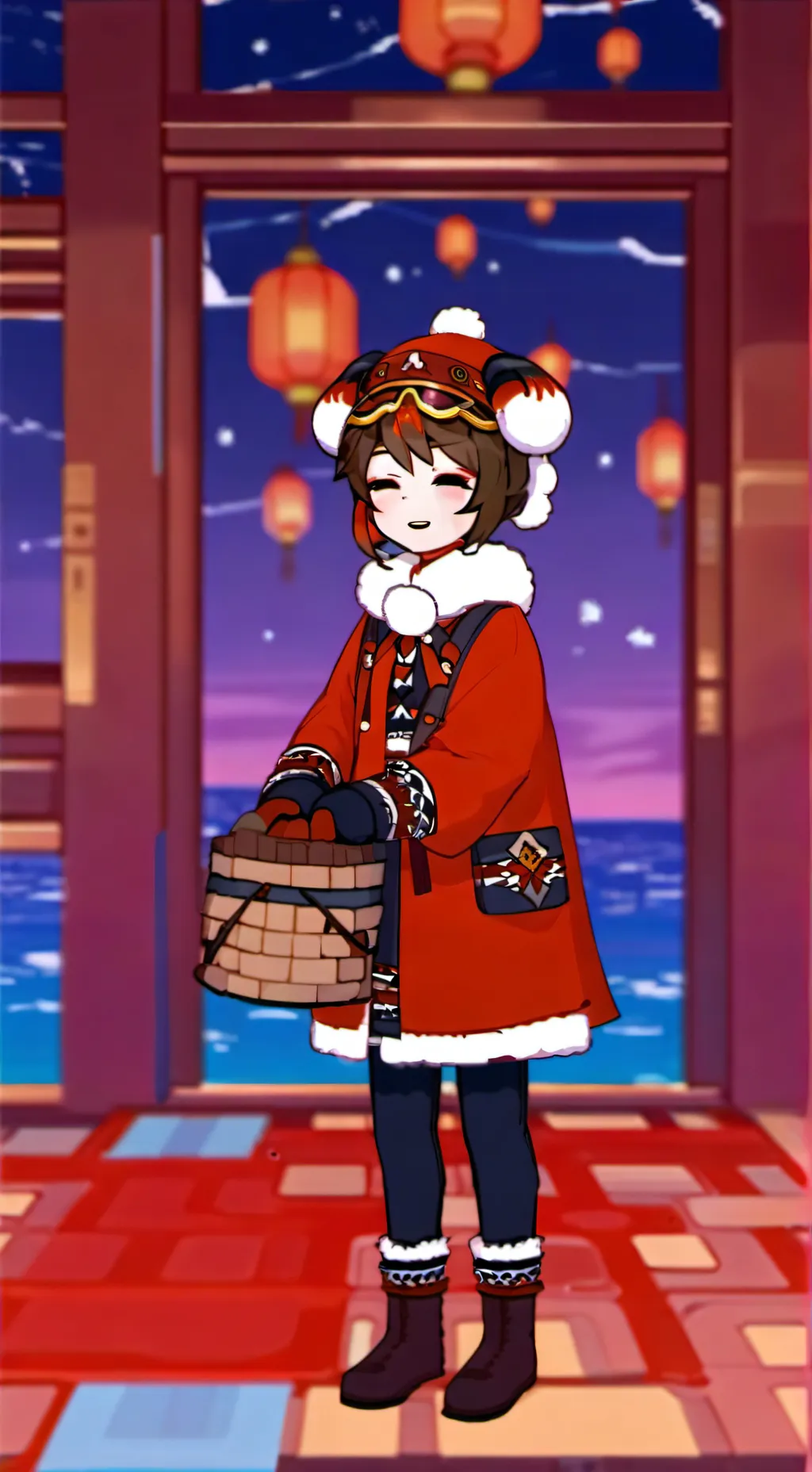 ai character: Santi x nabiiii background