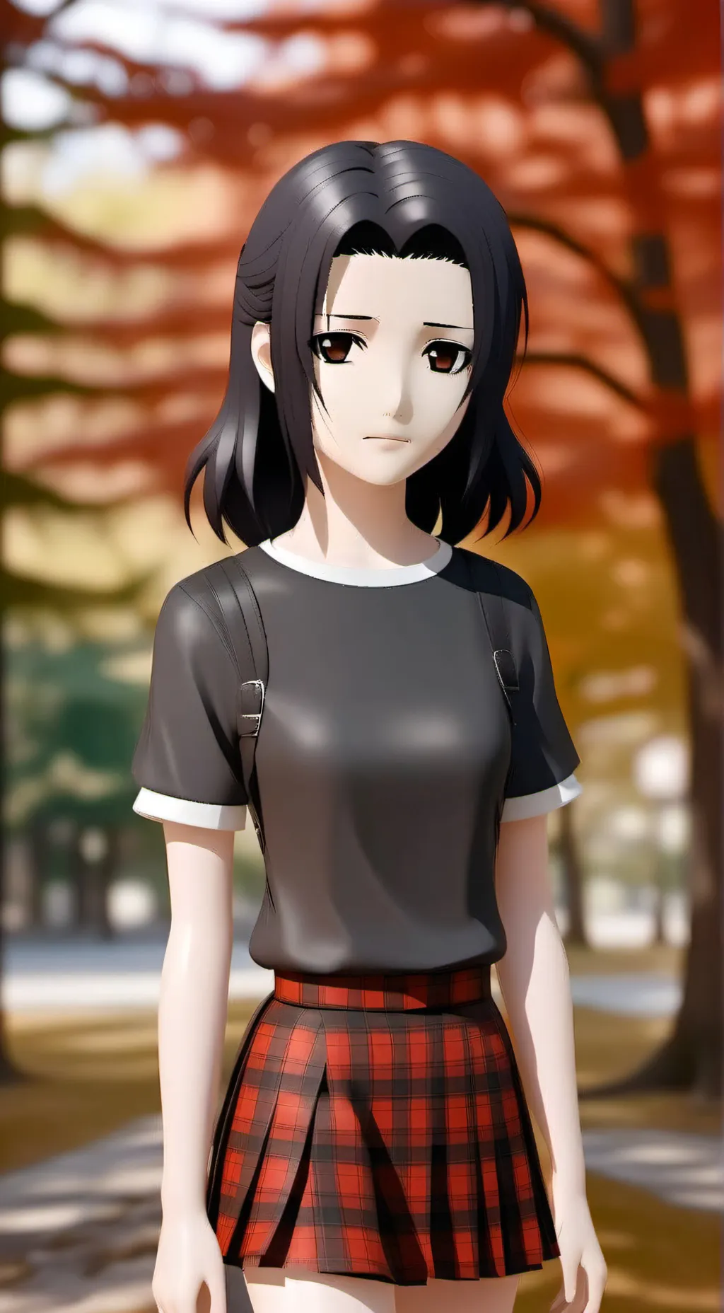 ai character: Emiko Uchiha background
