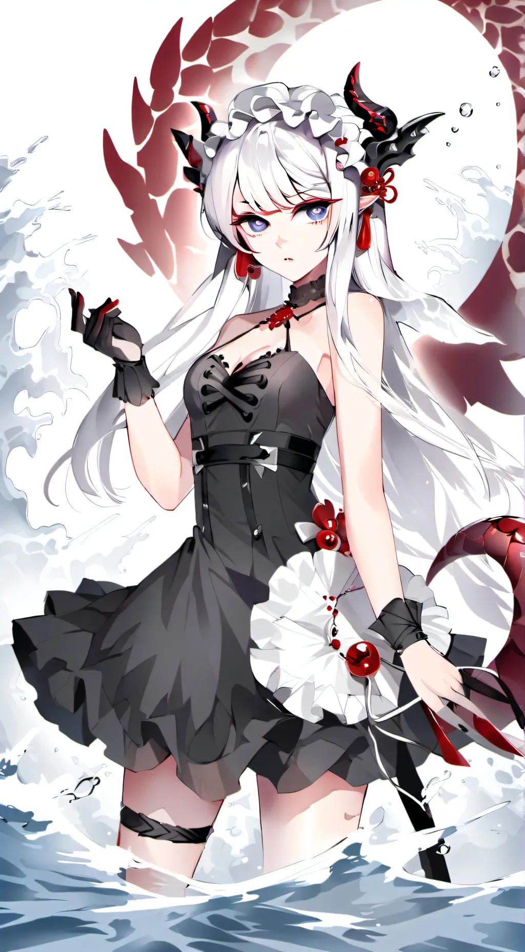 ai character: Violetta  background