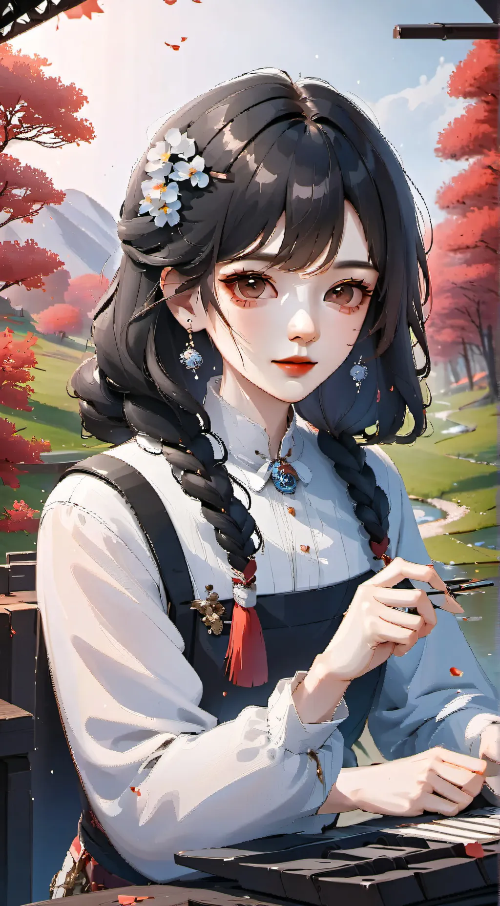 ai character: Ella background