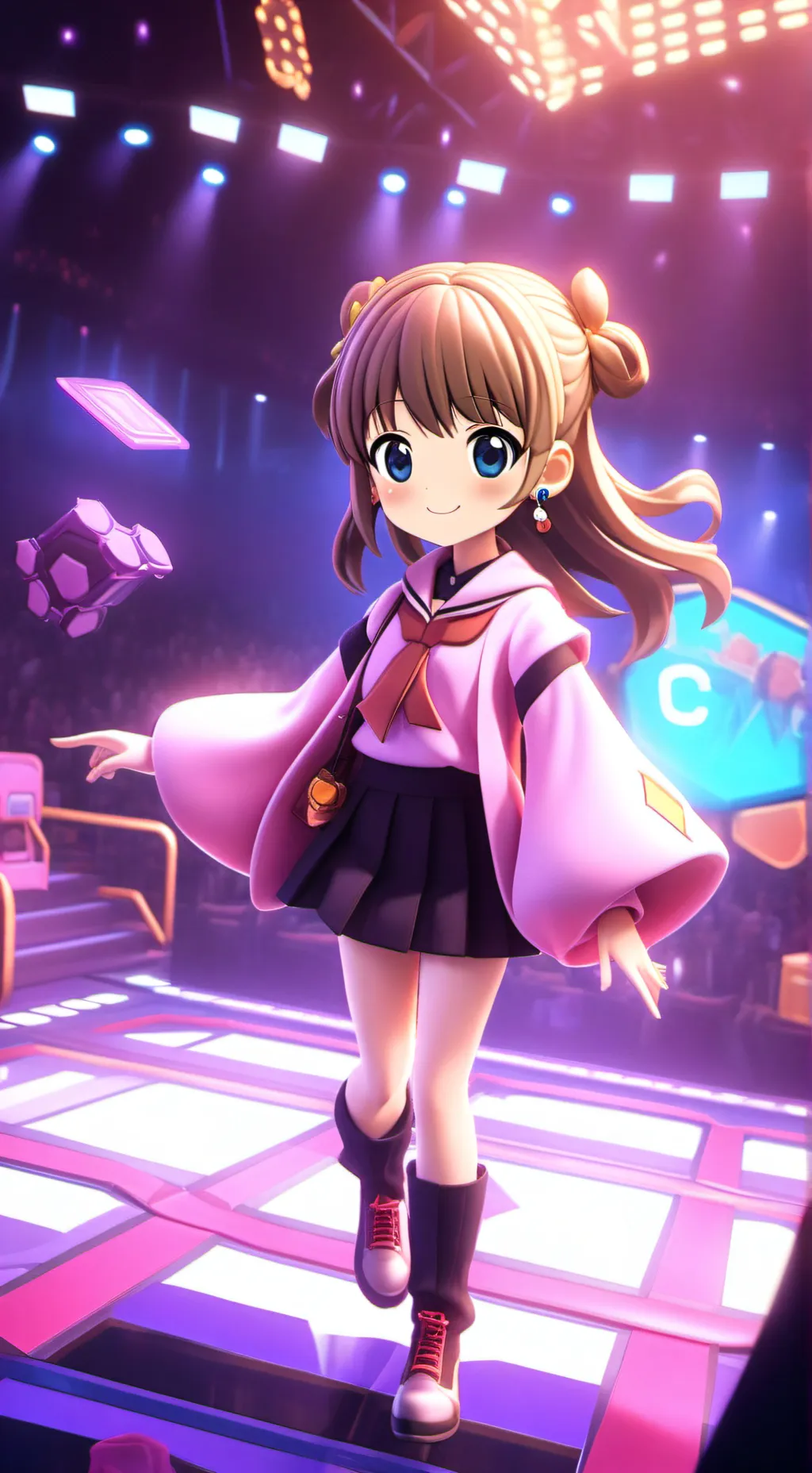 ai character: Лера background