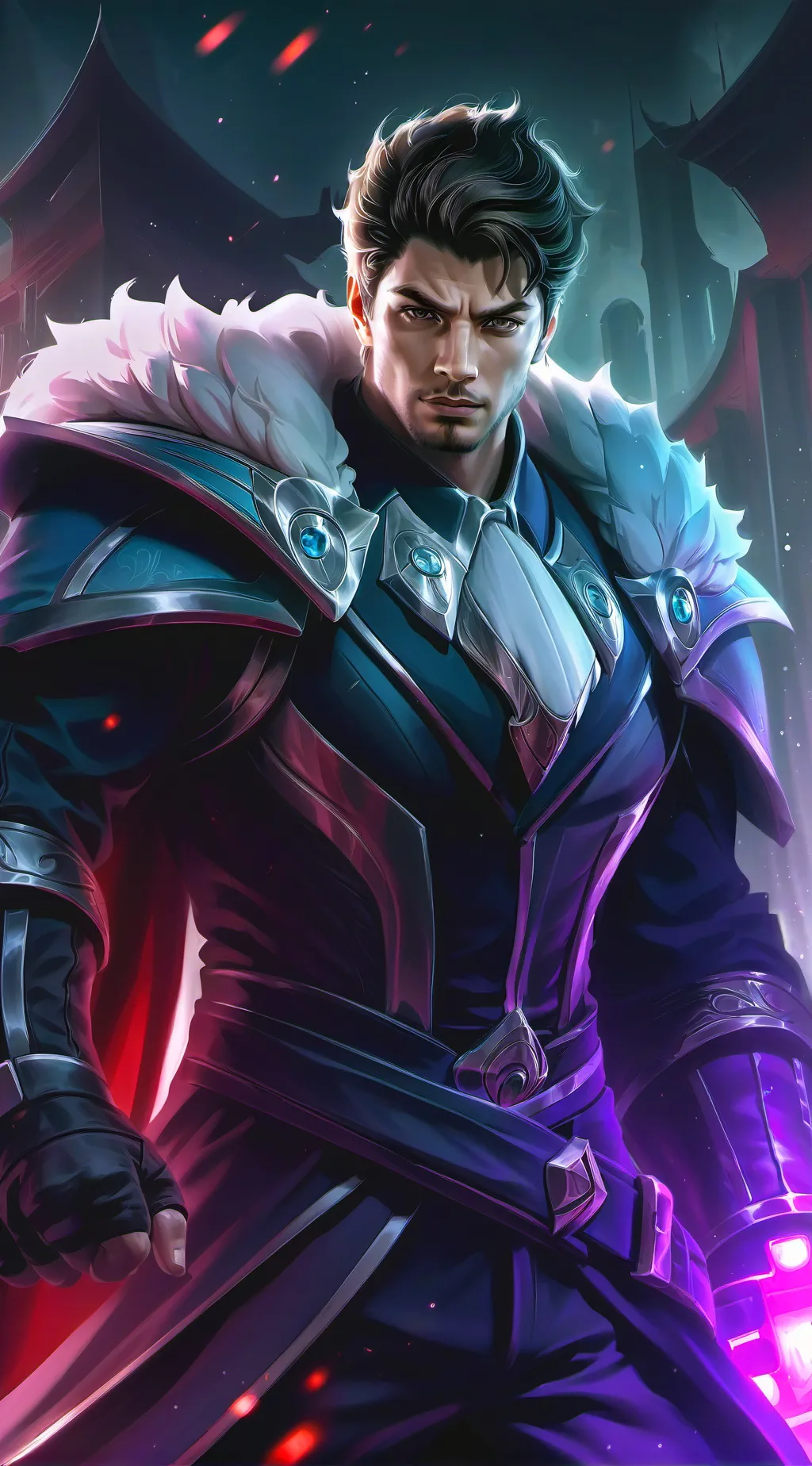 ai character: Николай background