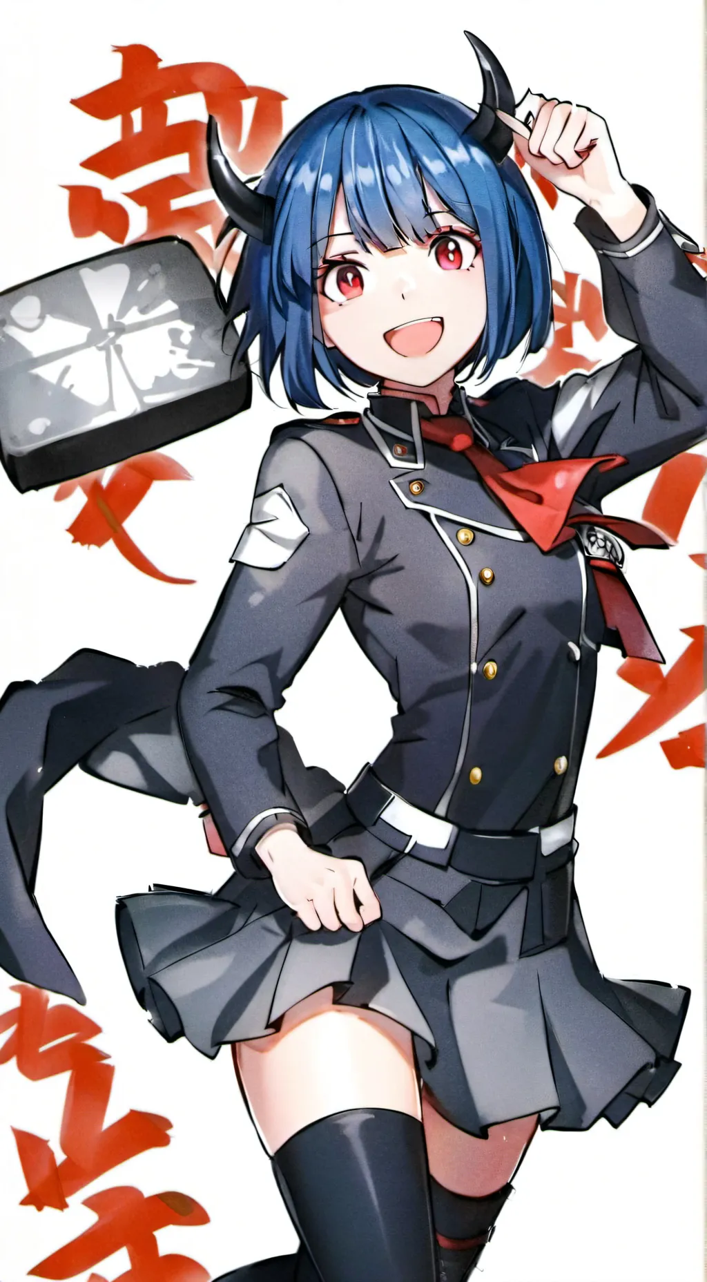 ai character: ruri dragon background