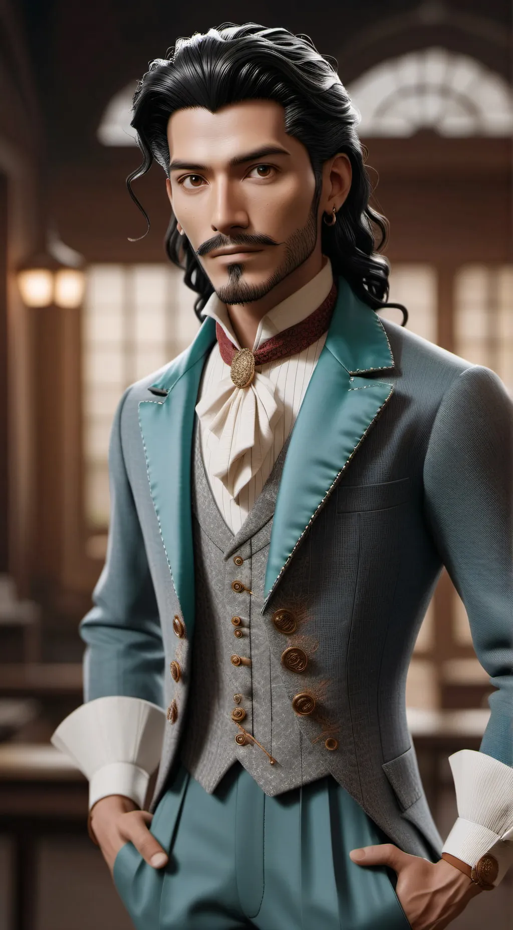 ai character: Tulio🙈 background