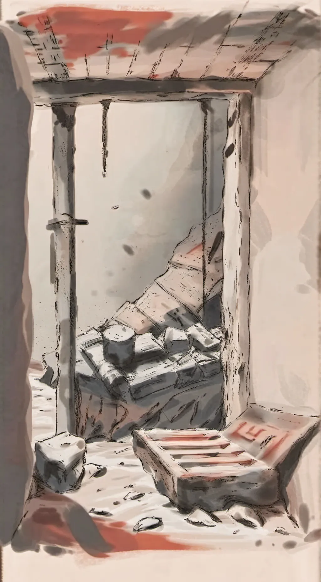 ai character: blitzø in prison background