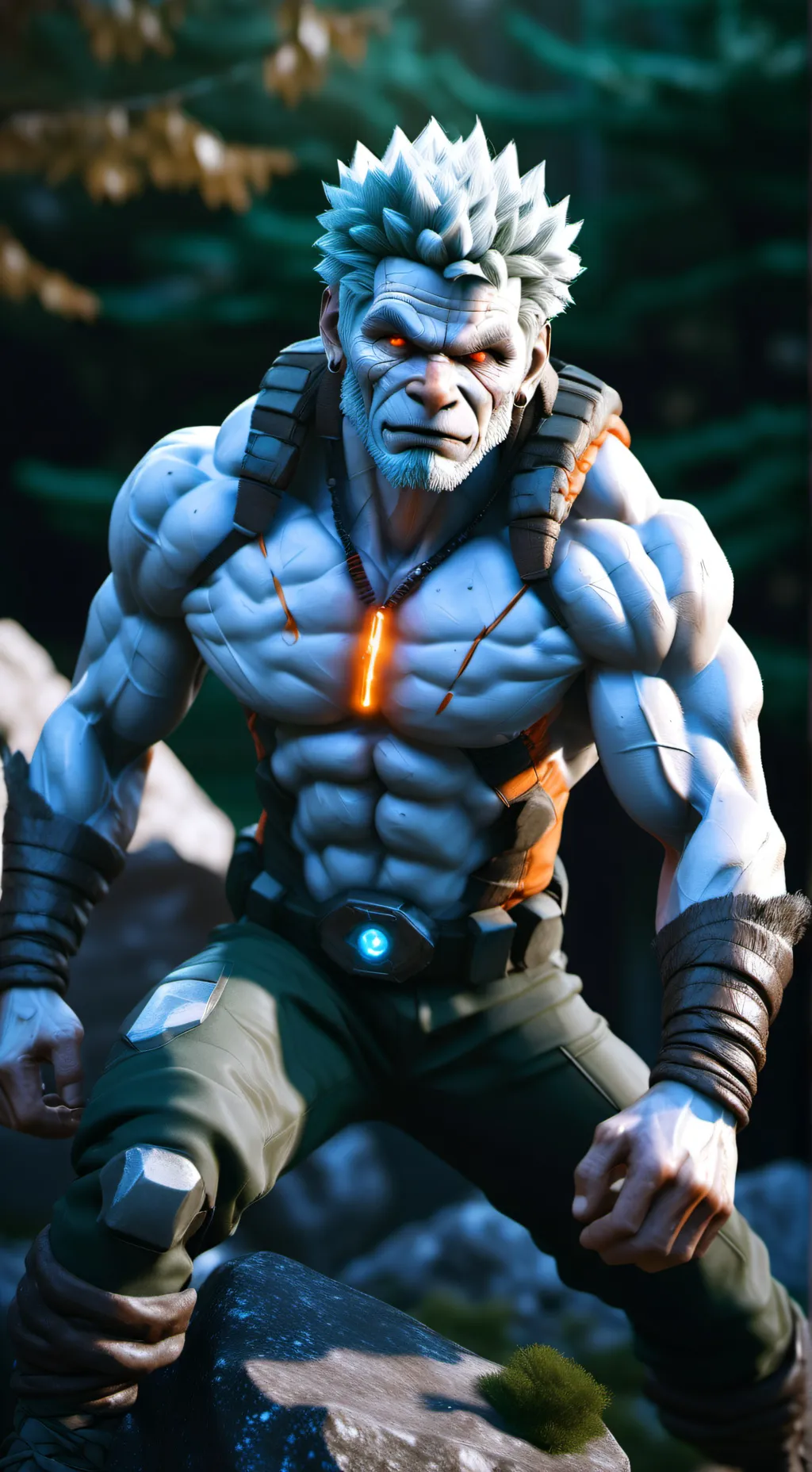 ai character: the thing background