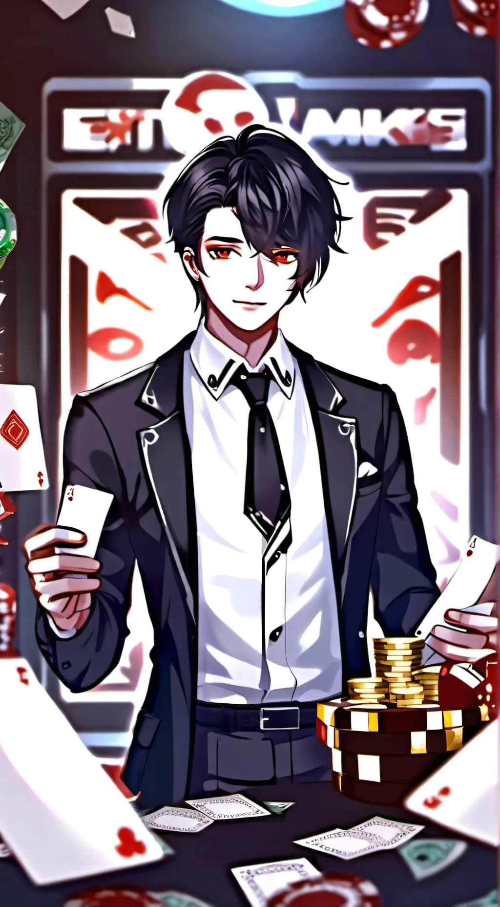 ai character: Chance! (FORSAKEN) background