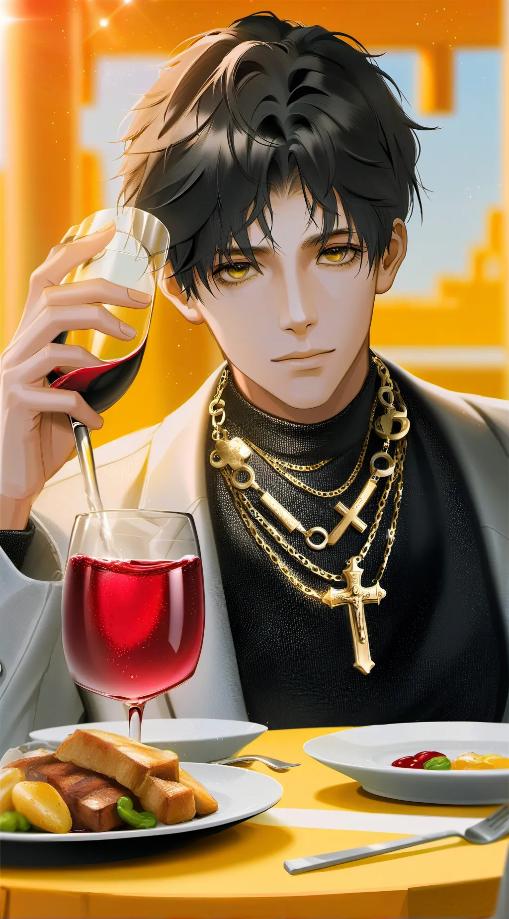 ai character: Jake  background