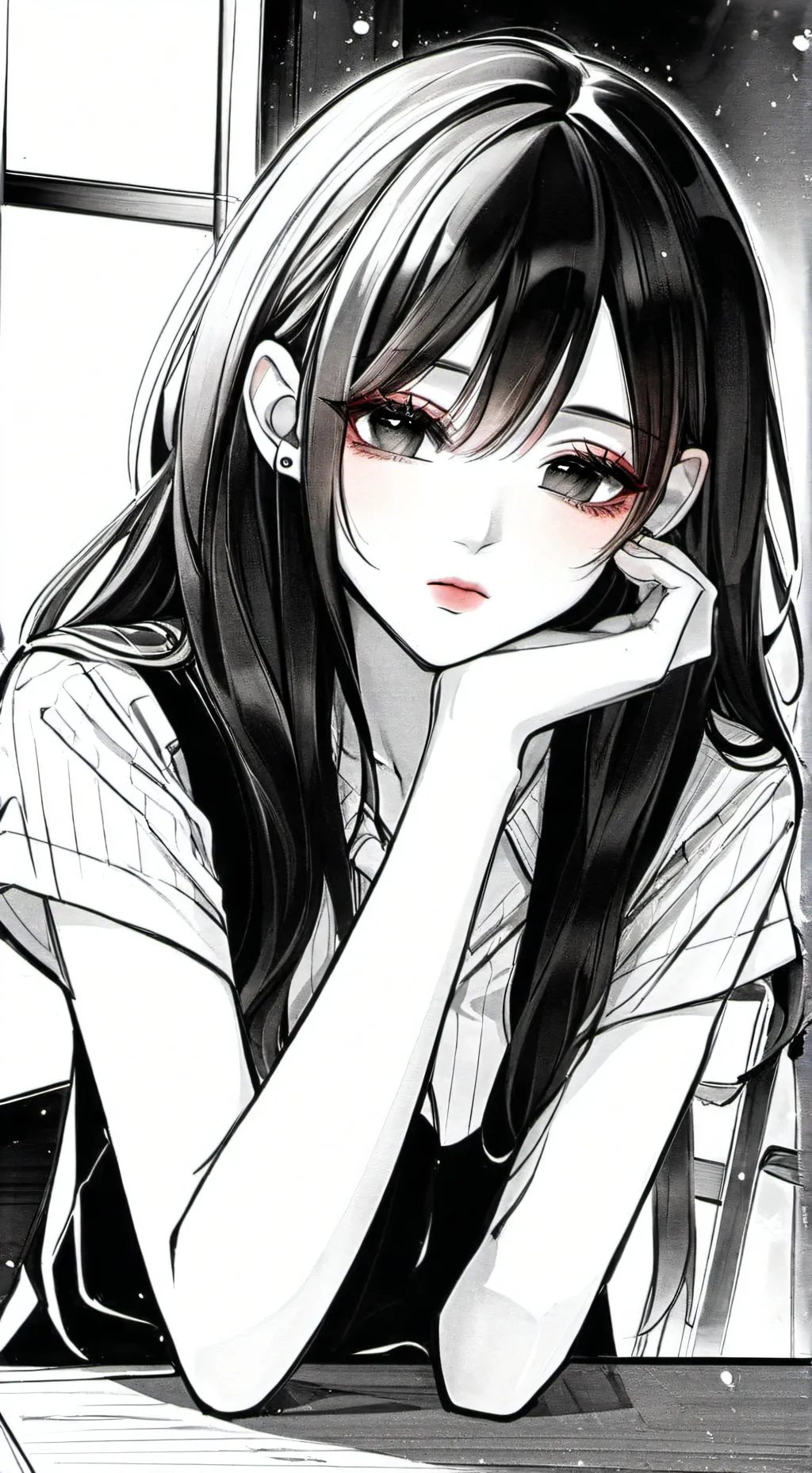 ai character: Аня background