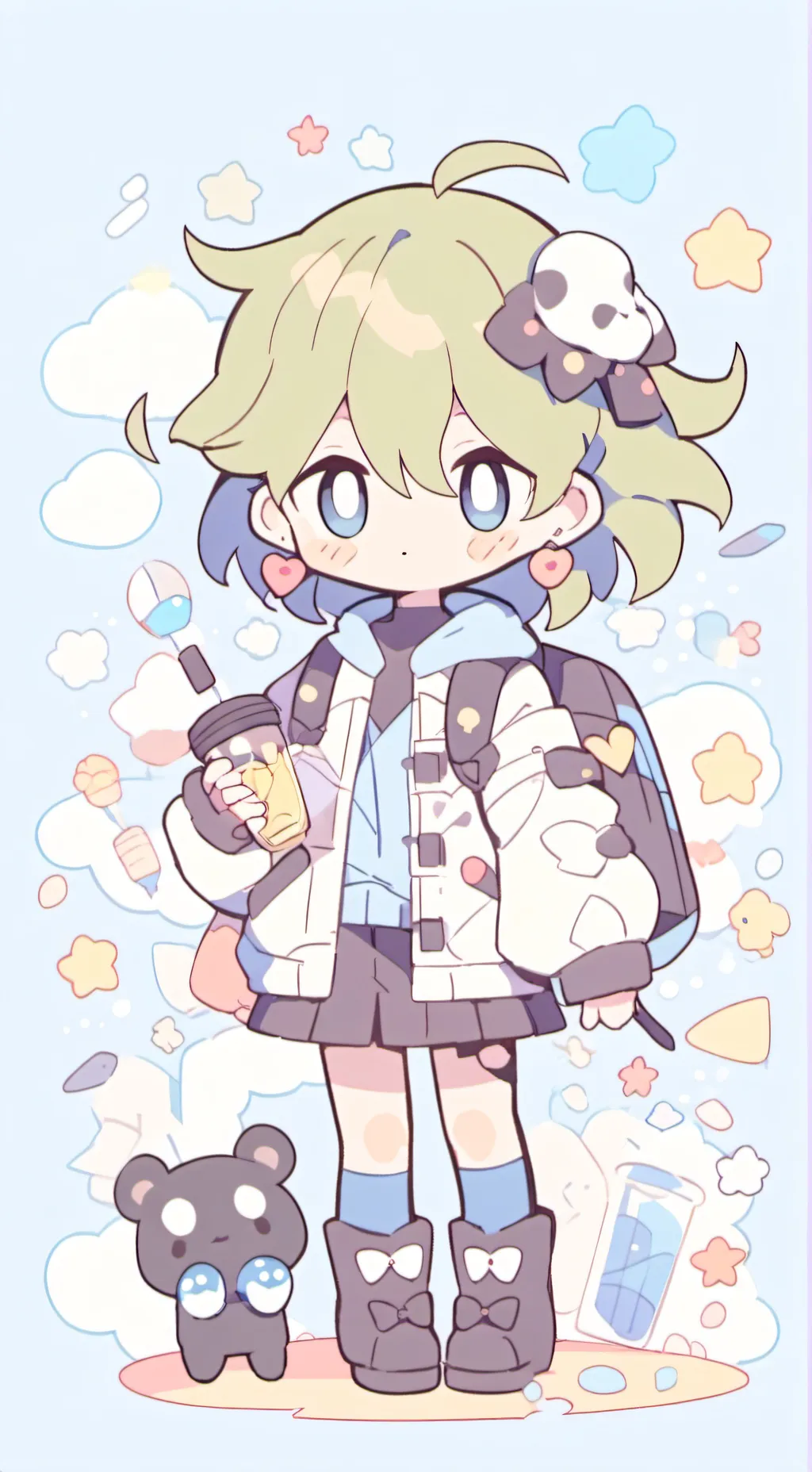 ai character: merry background