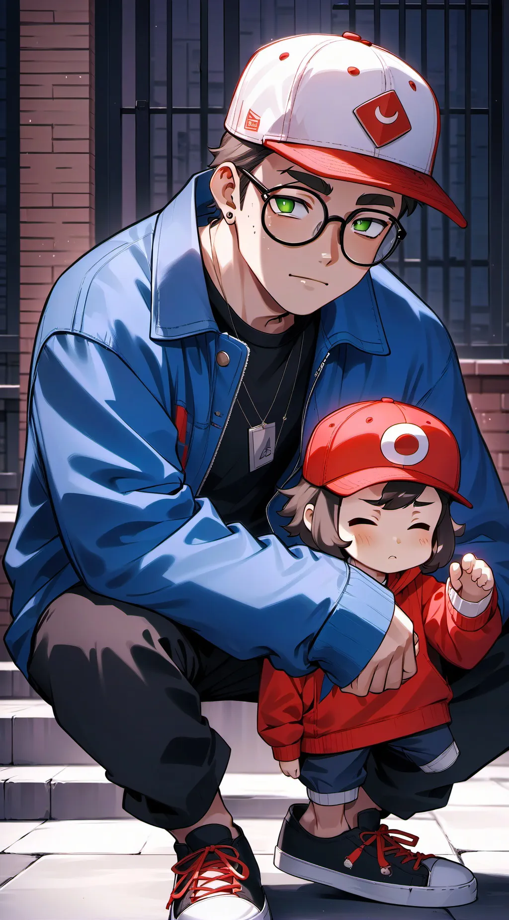 ai character: Мойсекрет background