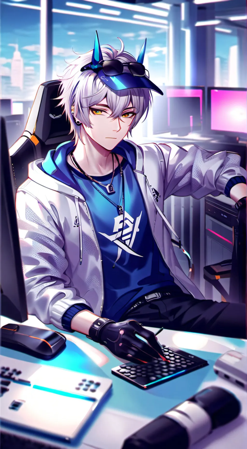 ai character: 🎮Jake🎮 background